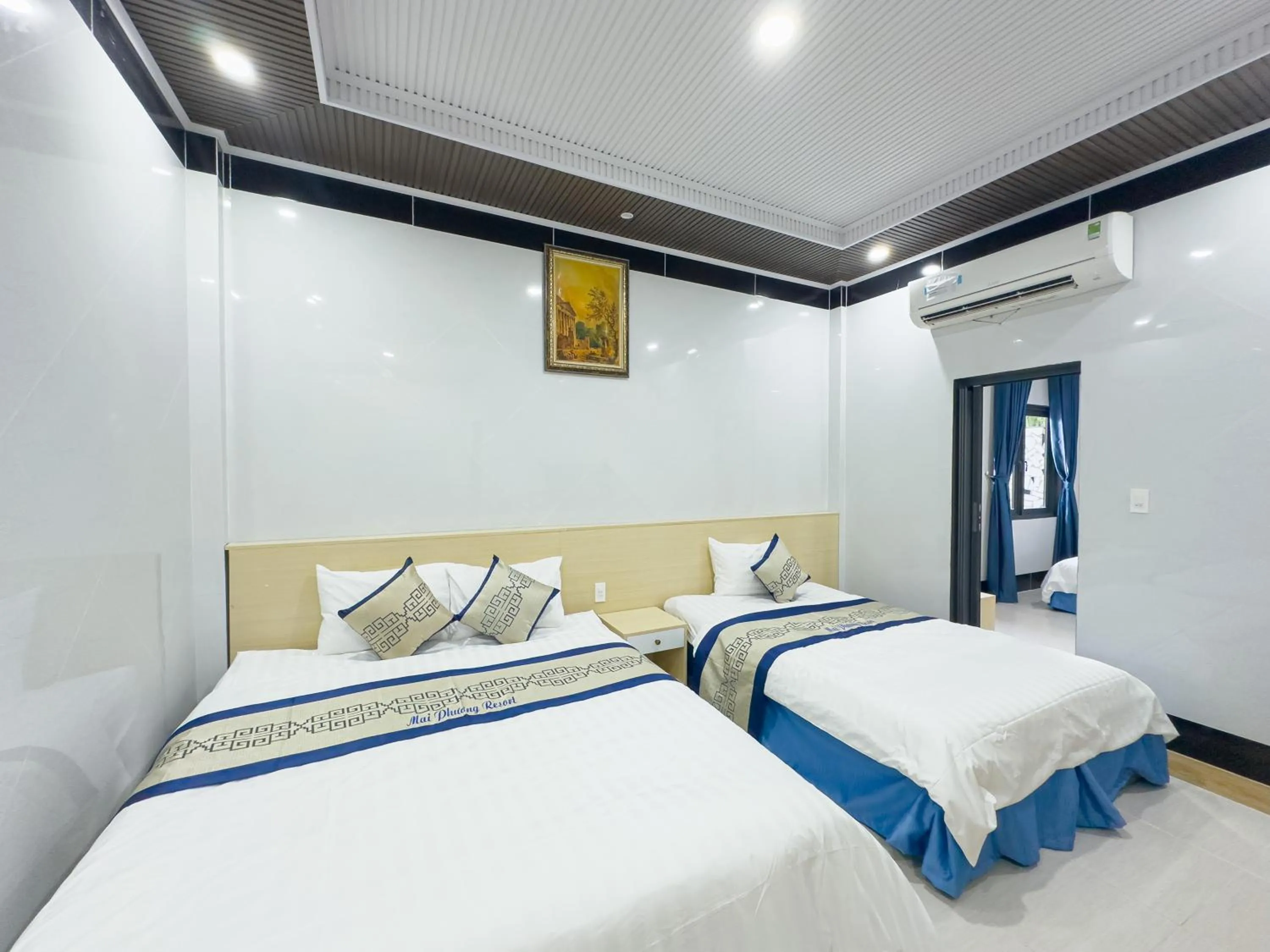 Bed in Mai Phuong Resort Phu Quoc