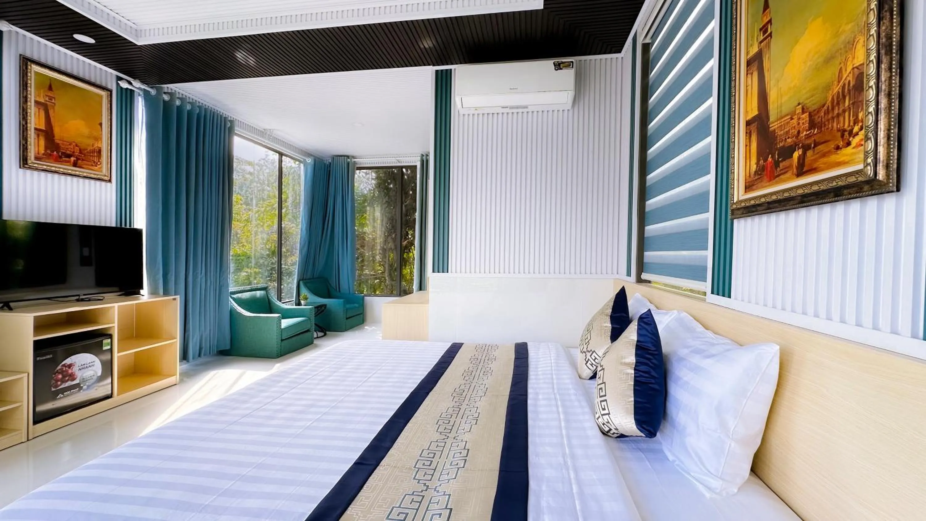 Communal lounge/ TV room, Bed in Mai Phuong Resort Phu Quoc