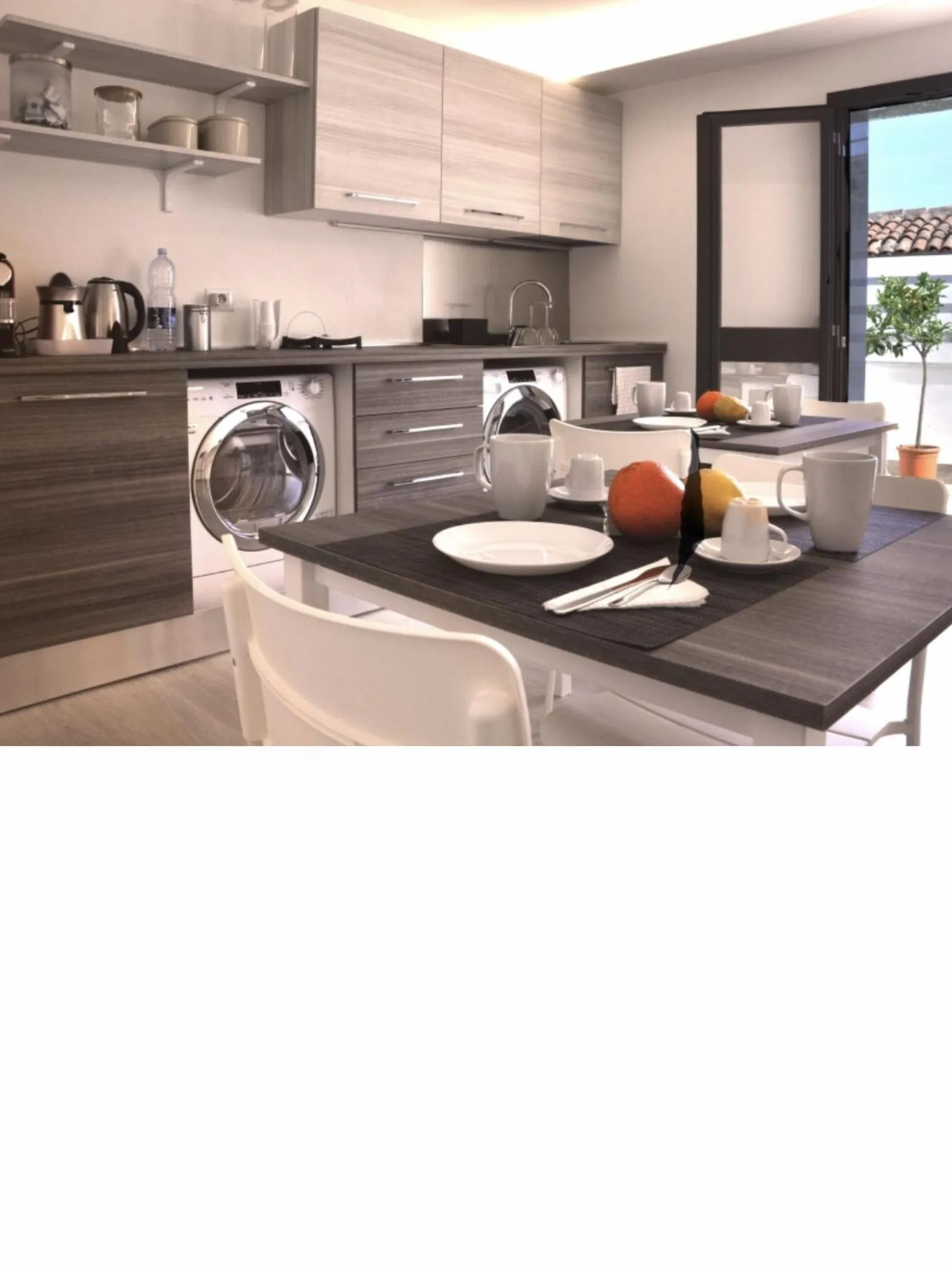 Communal kitchen in Gemme di Zagara