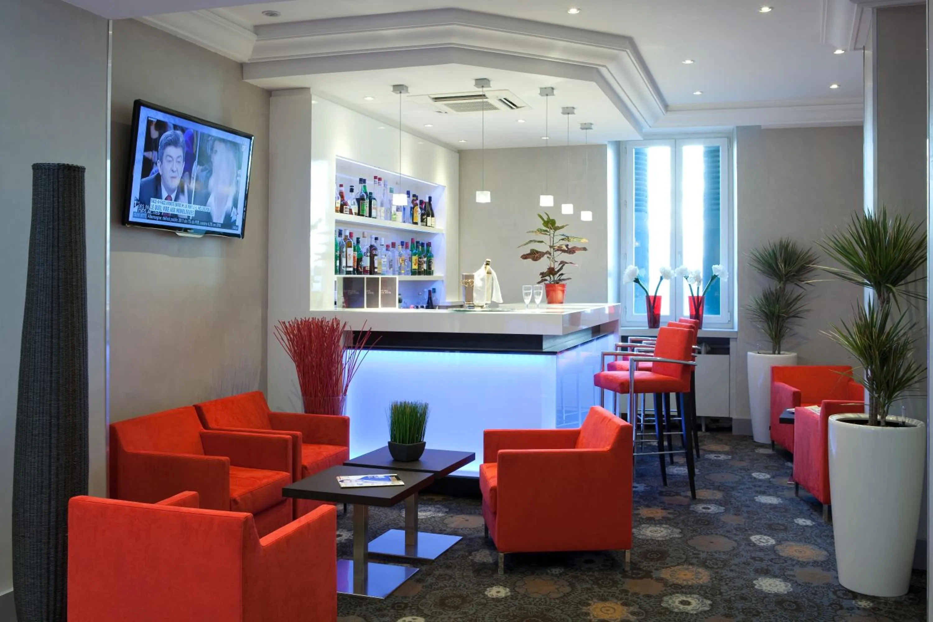 Lounge or bar in Allobroges Park Hôtel