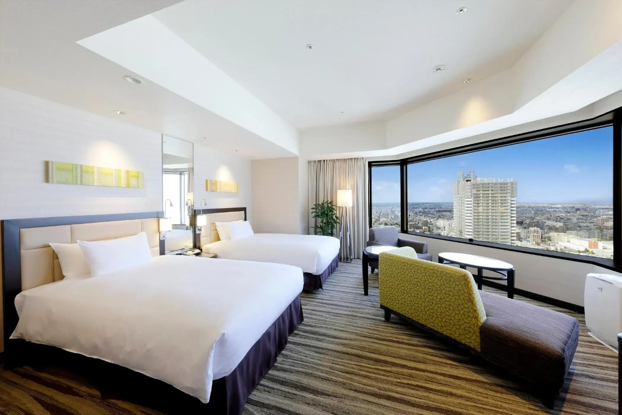 Photo of the whole room, Bed in JR Tower Hotel Nikko Sapporo Photo of the whole room, Bed in JR Tower Hotel Nikko Sapporo