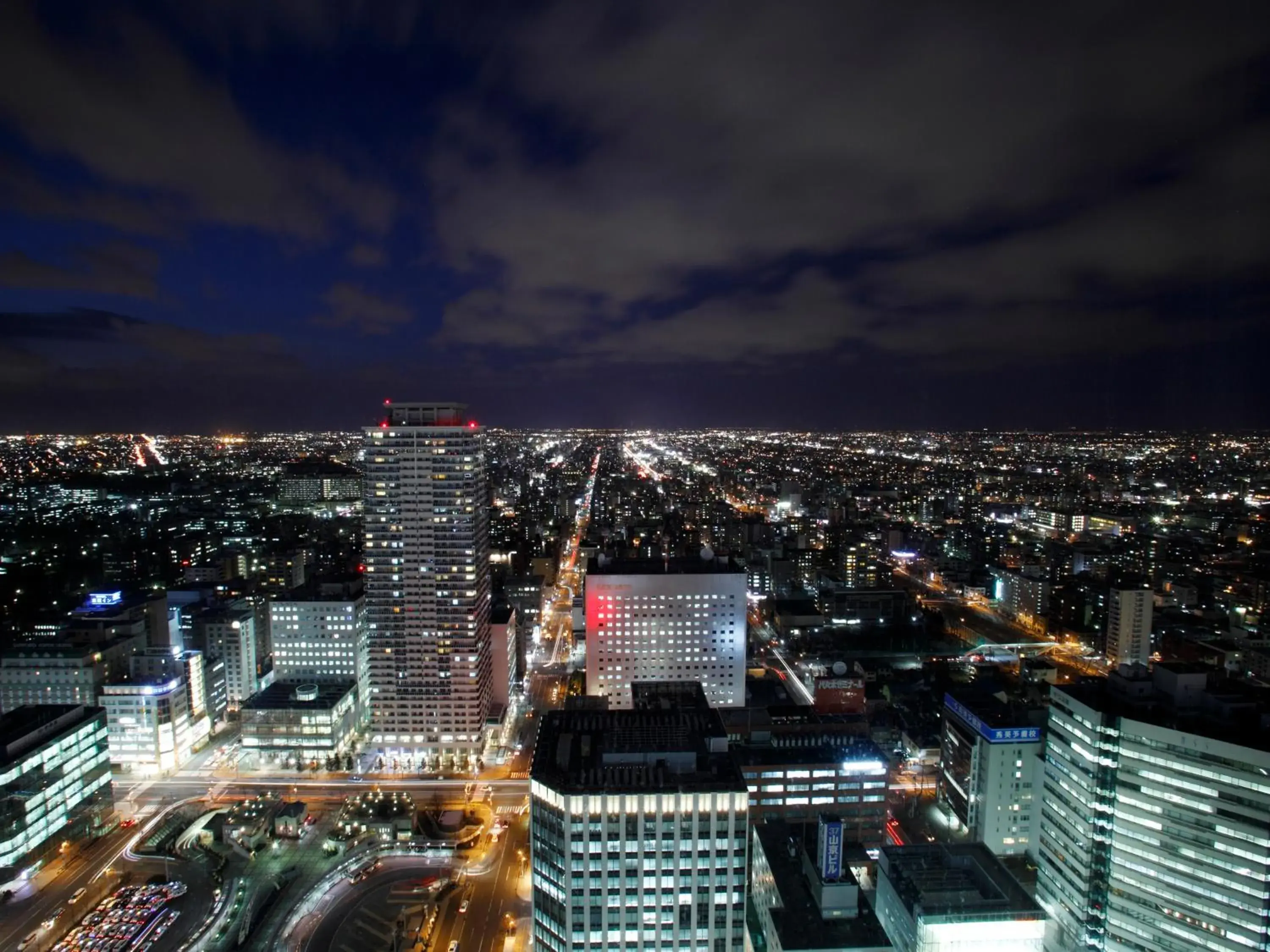 City view in JR Tower Hotel Nikko Sapporo City view in JR Tower Hotel Nikko Sapporo