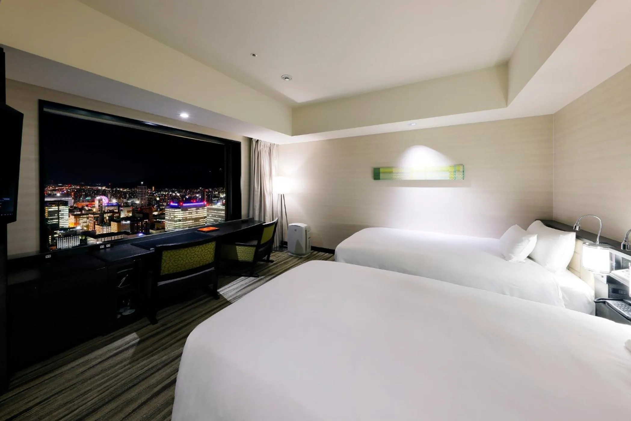 Photo of the whole room, Bed in JR Tower Hotel Nikko Sapporo