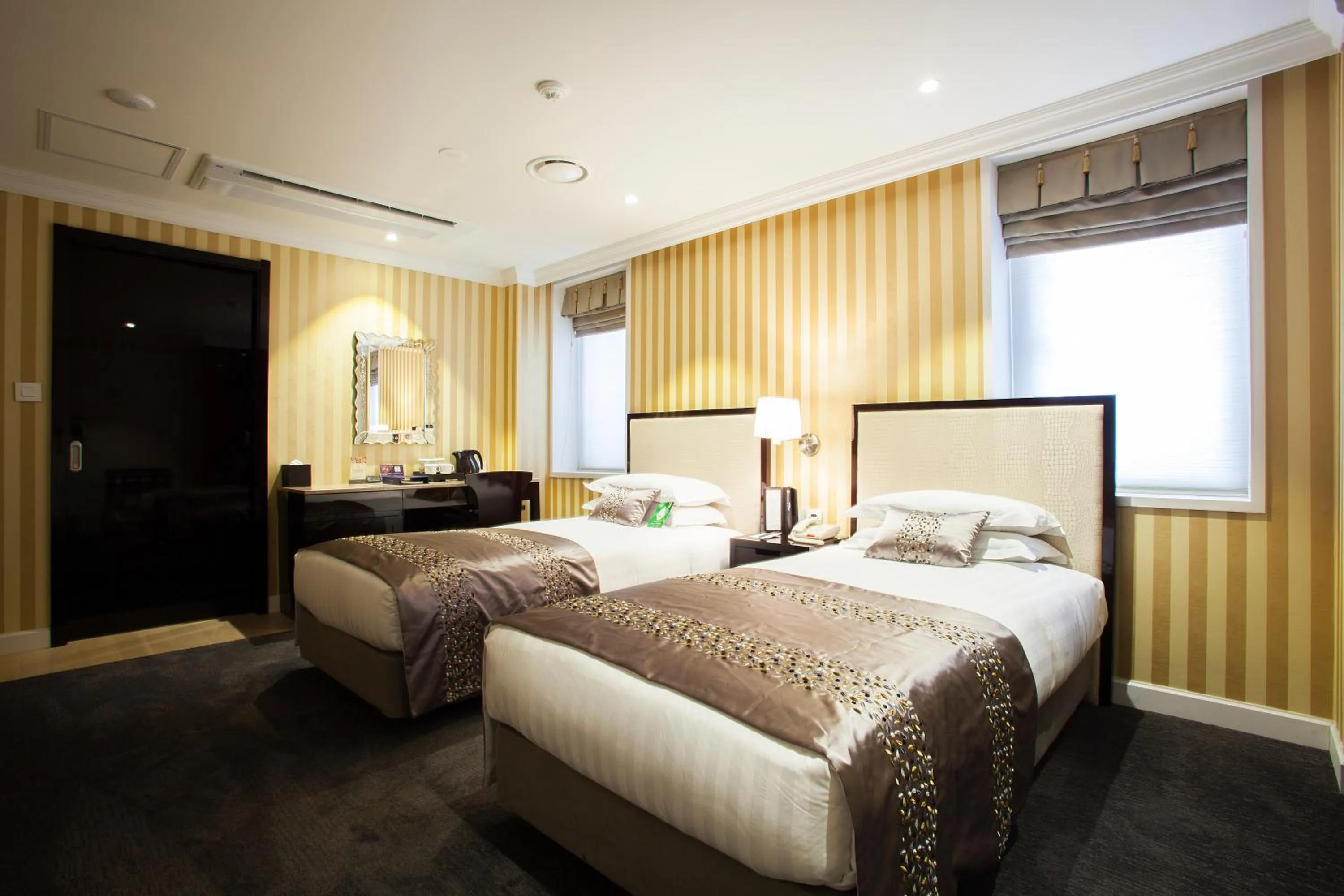 Photo of the whole room, Bed in The Grand Hotel Myeongdong