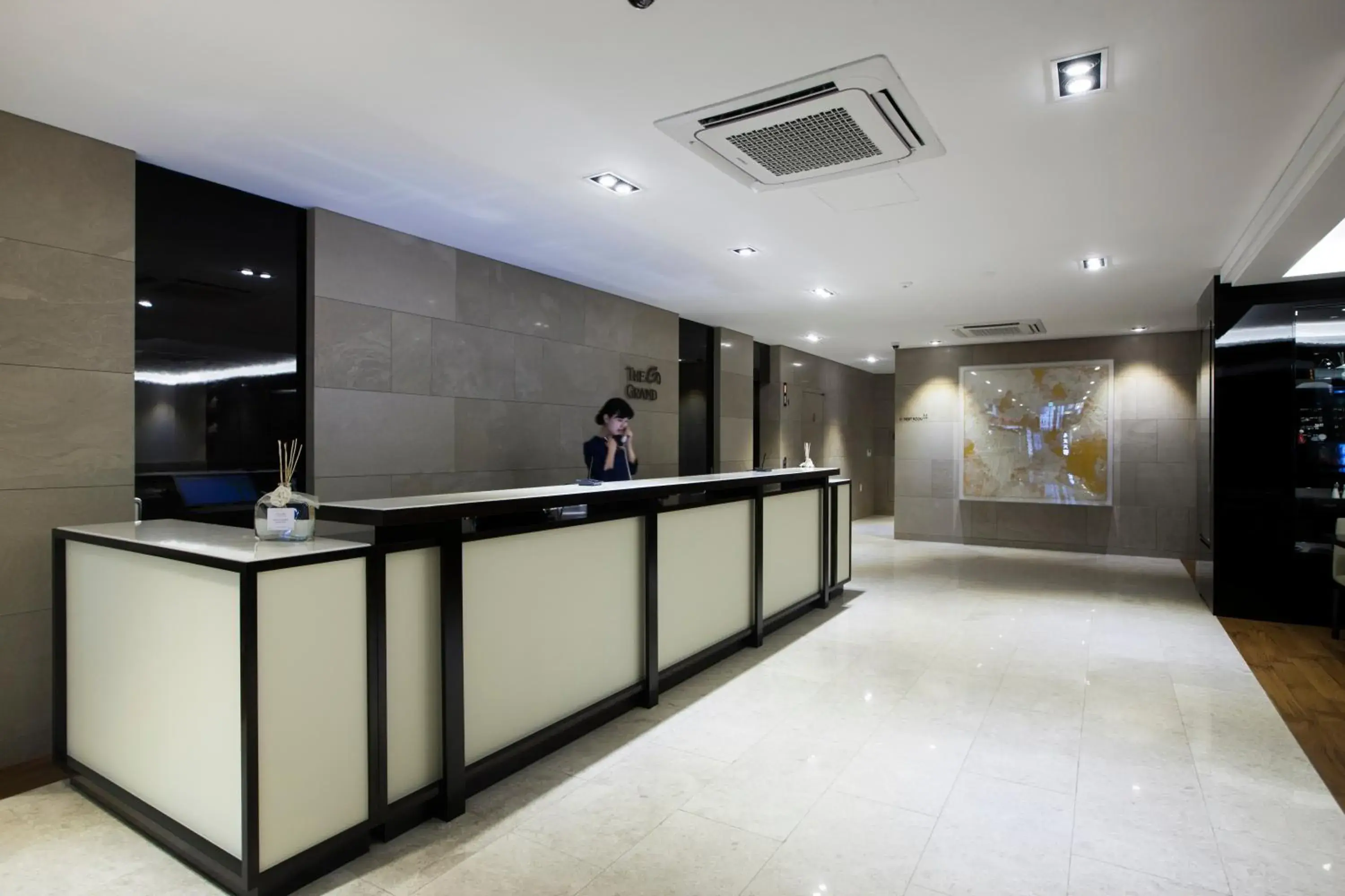 Lobby or reception in The Grand Hotel Myeongdong Lobby or reception in The Grand Hotel Myeongdong
