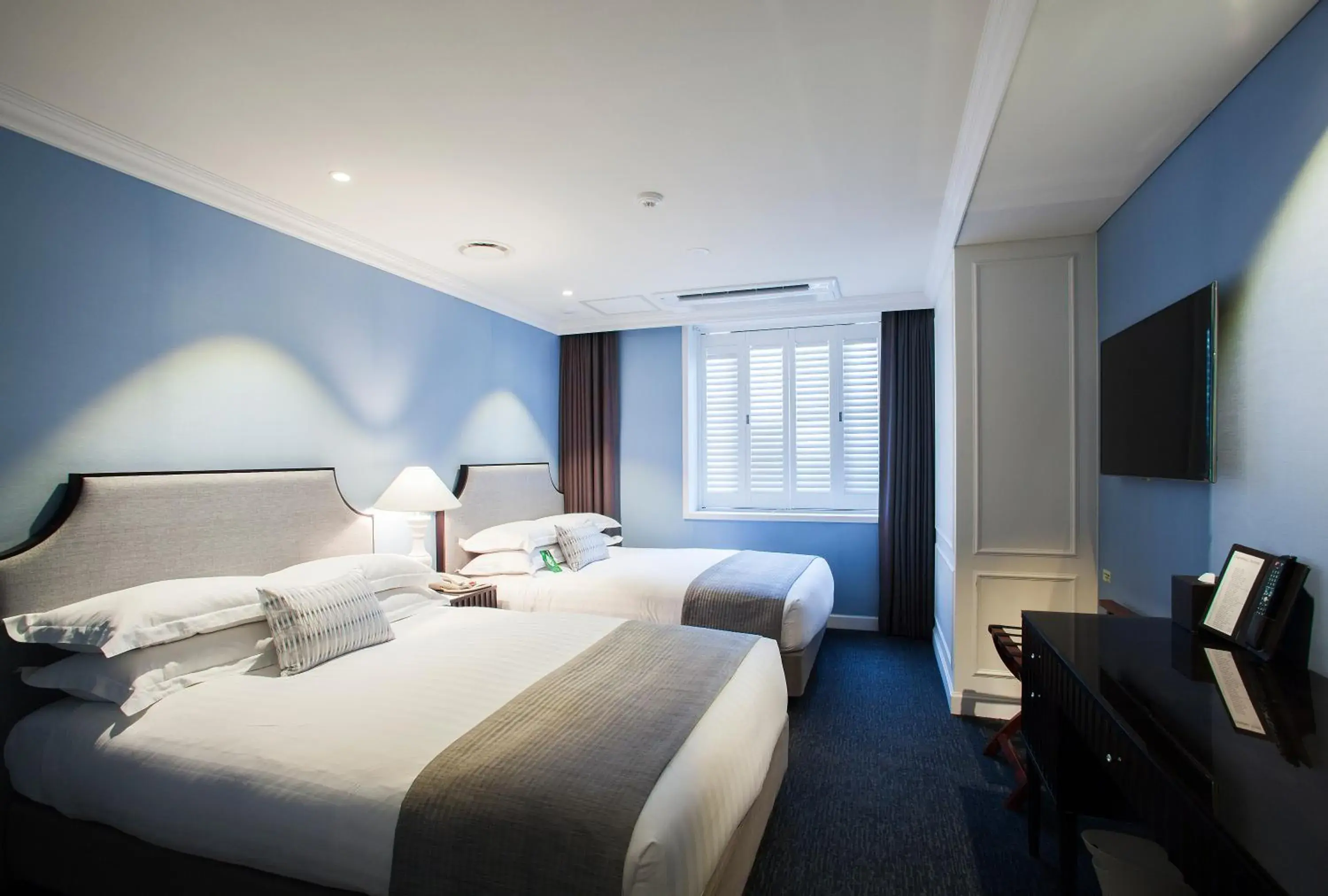 Bed in The Grand Hotel Myeongdong Bed in The Grand Hotel Myeongdong