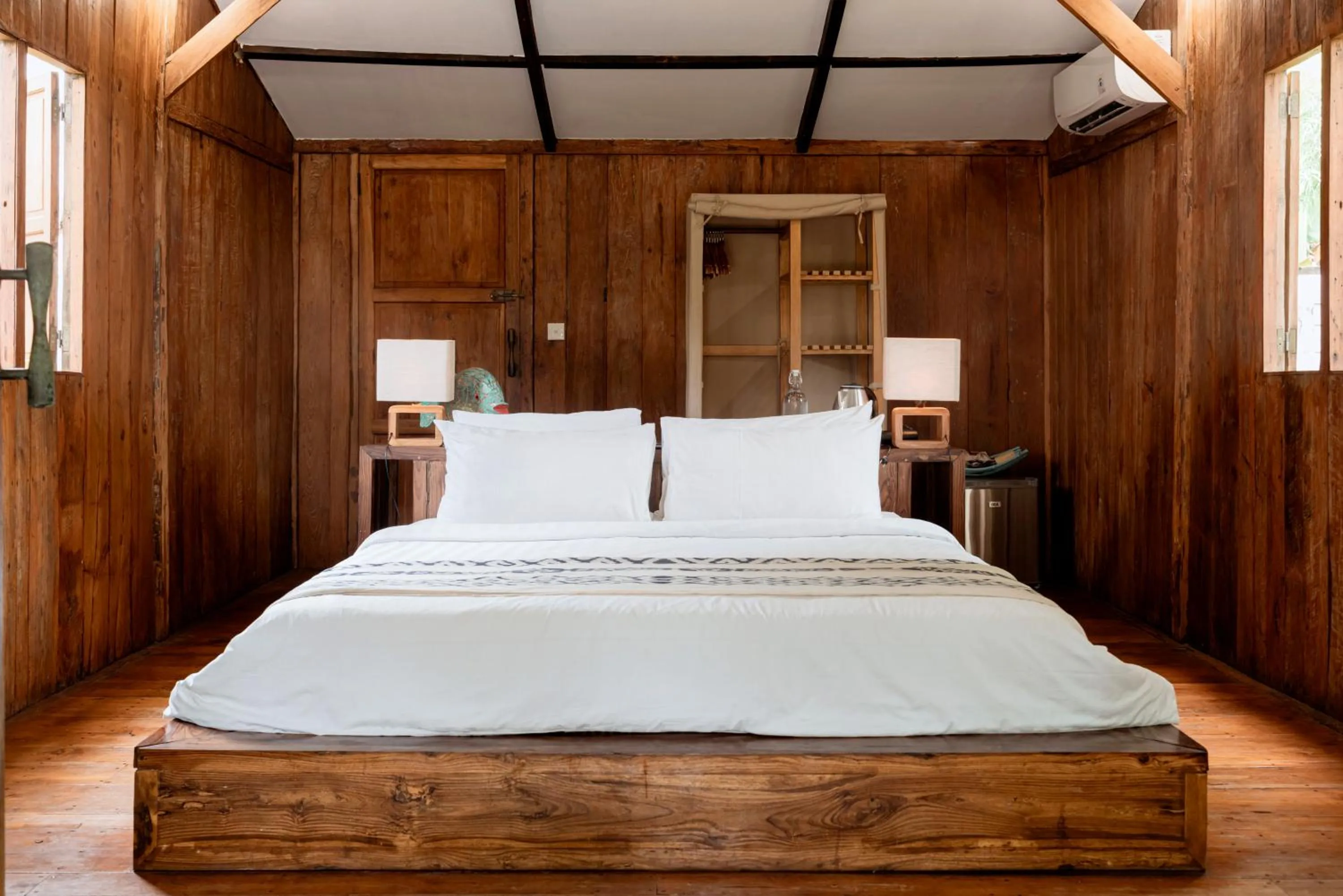 Bed in Coconut Garden Resort