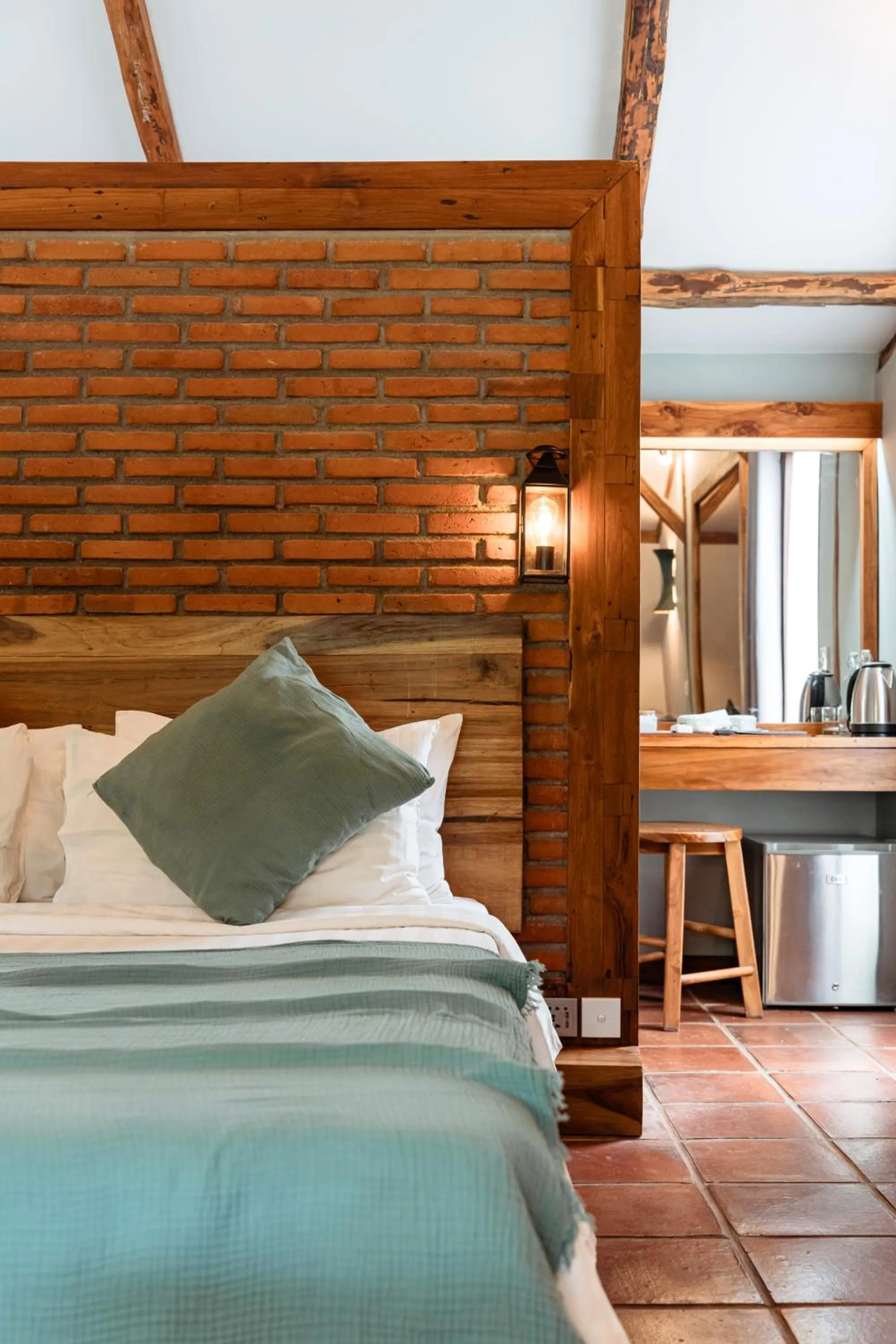 Bed in Coconut Garden Resort