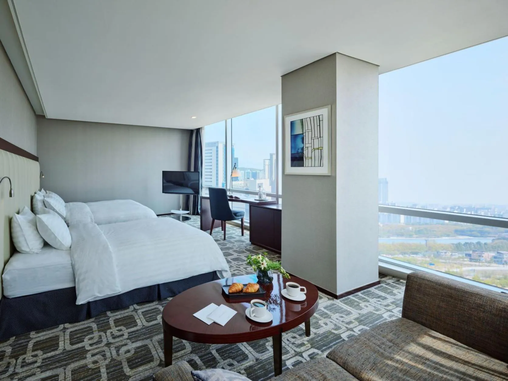 Photo of the whole room, Bed in Sono Calm Goyang