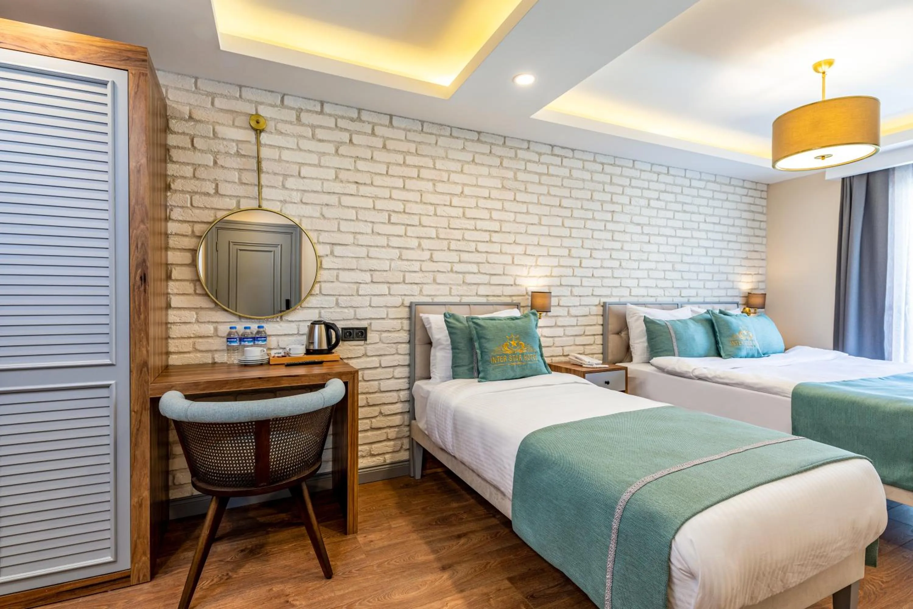 Photo of the whole room, Bed in Interstar Hotel - Sultanahmet