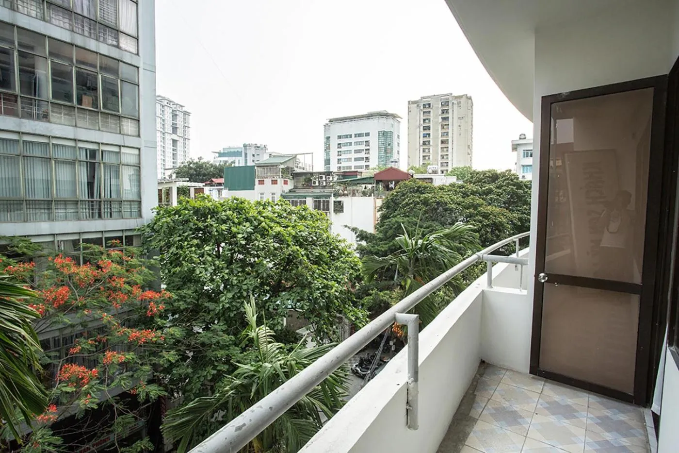 Balcony/Terrace in My Lan Hanoi Hotel