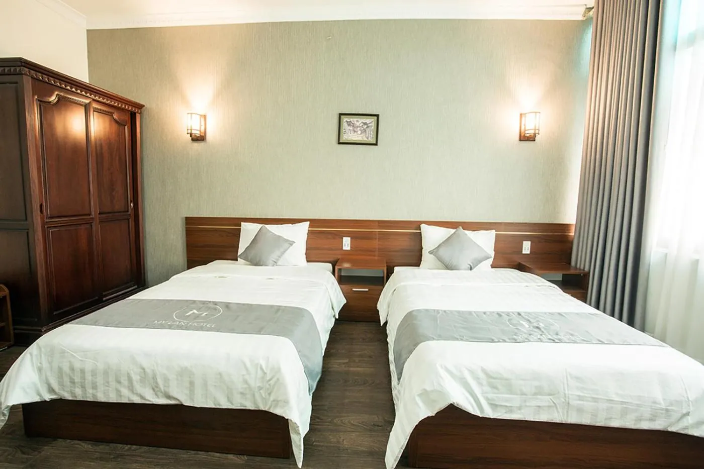 TV and multimedia, Bed in My Lan Hanoi Hotel