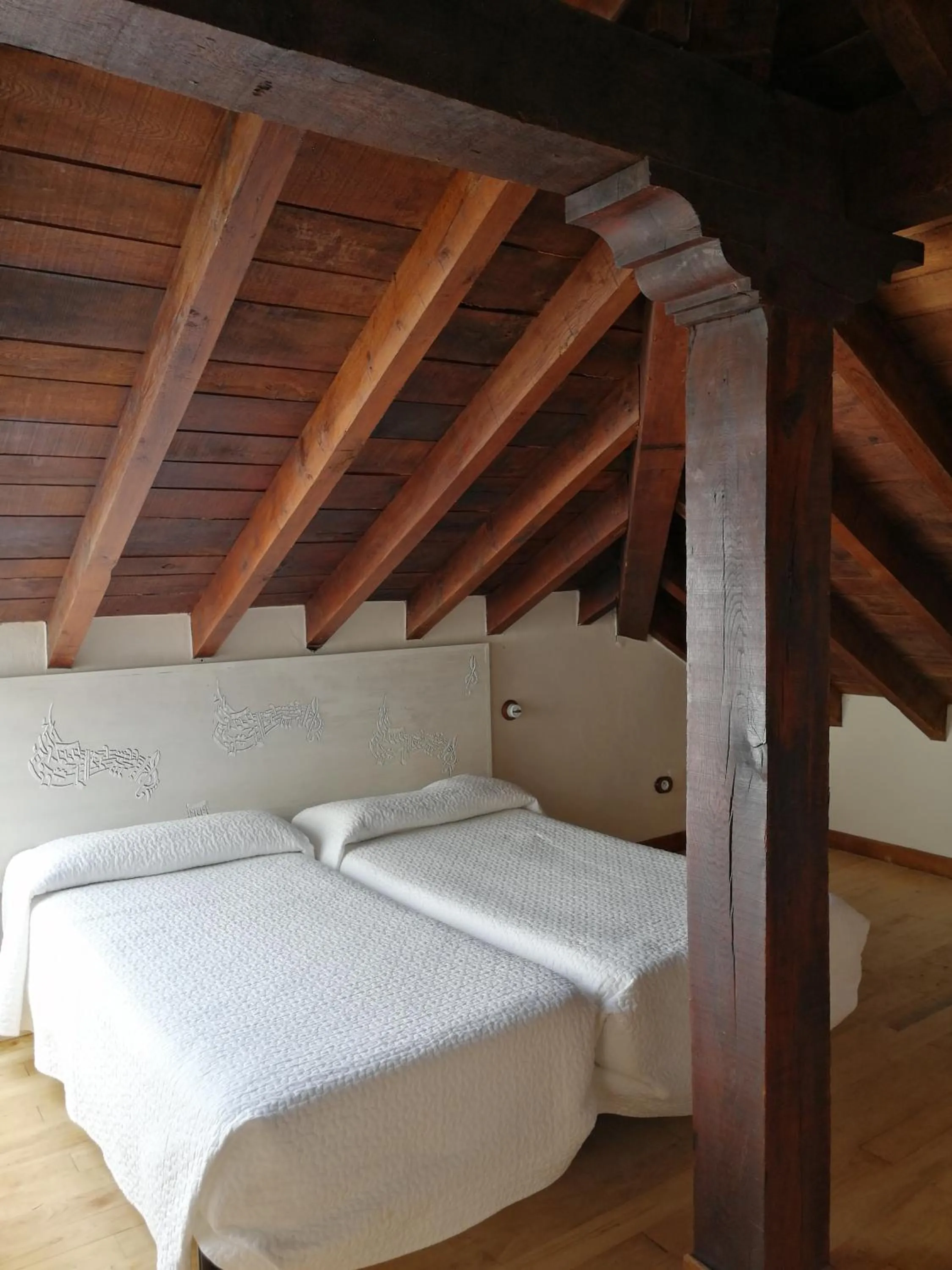 Bed in Posada El Jardin de Angela