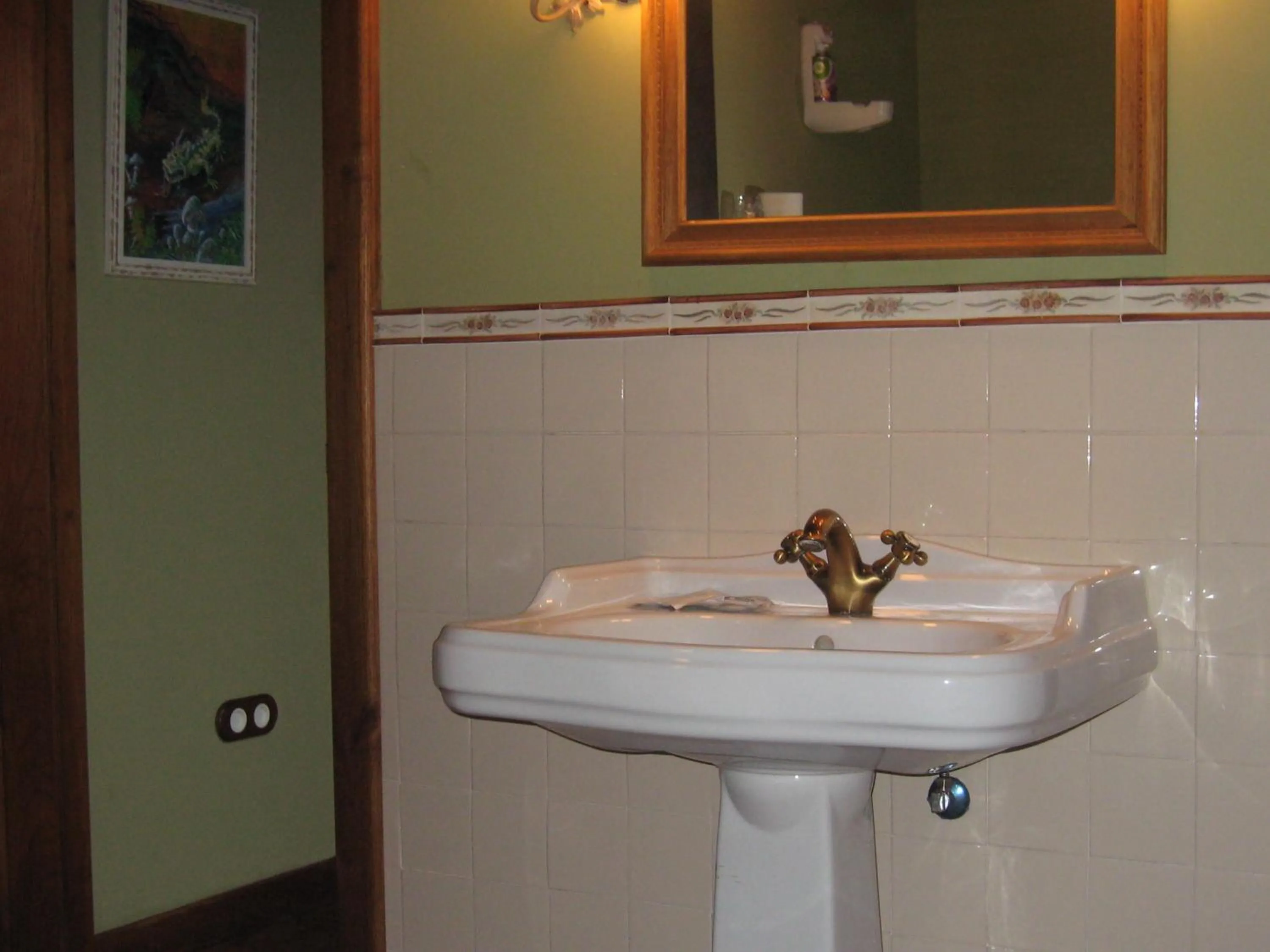 Bathroom in Posada El Jardin de Angela