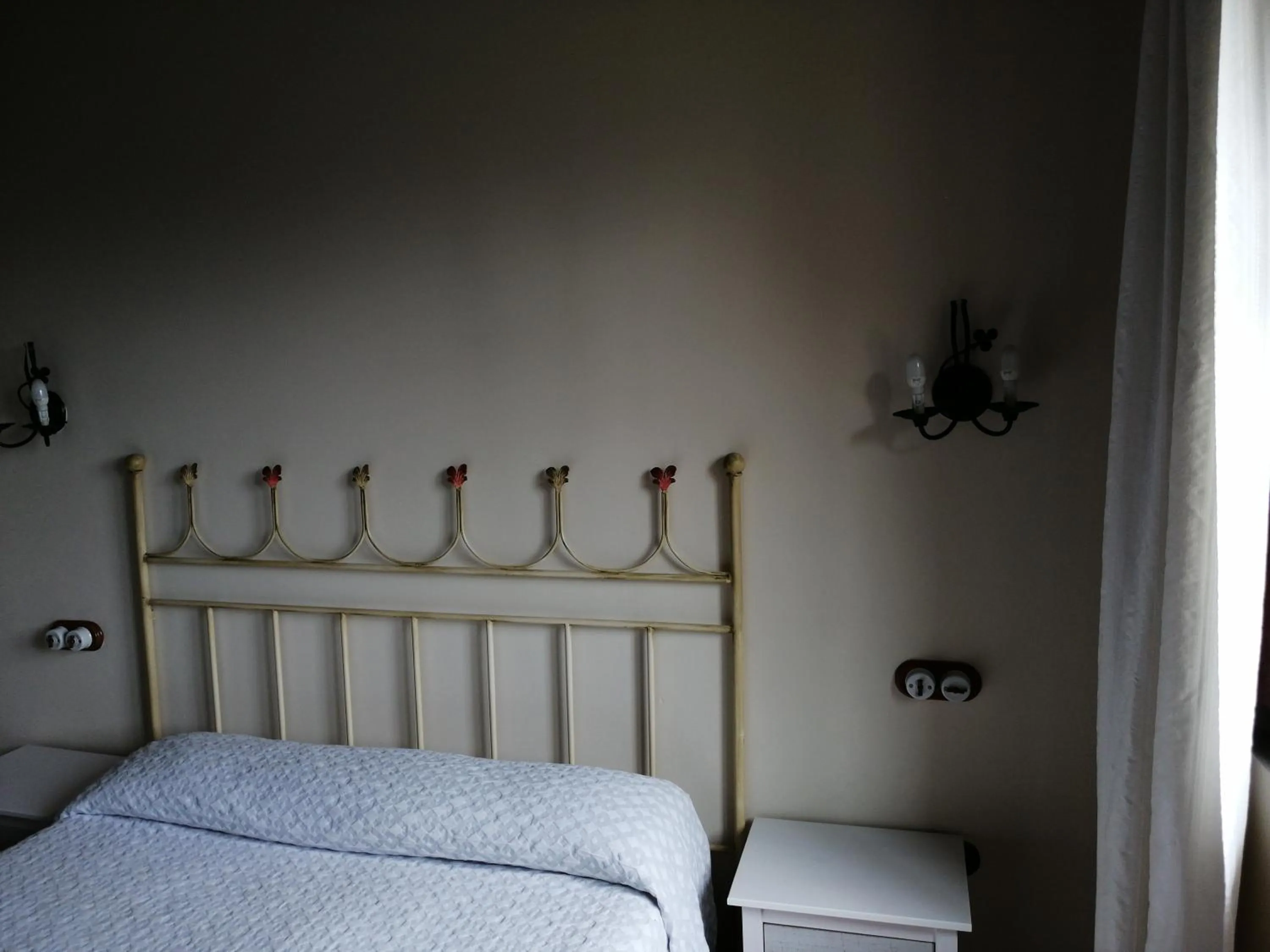 Bed in Posada El Jardin de Angela