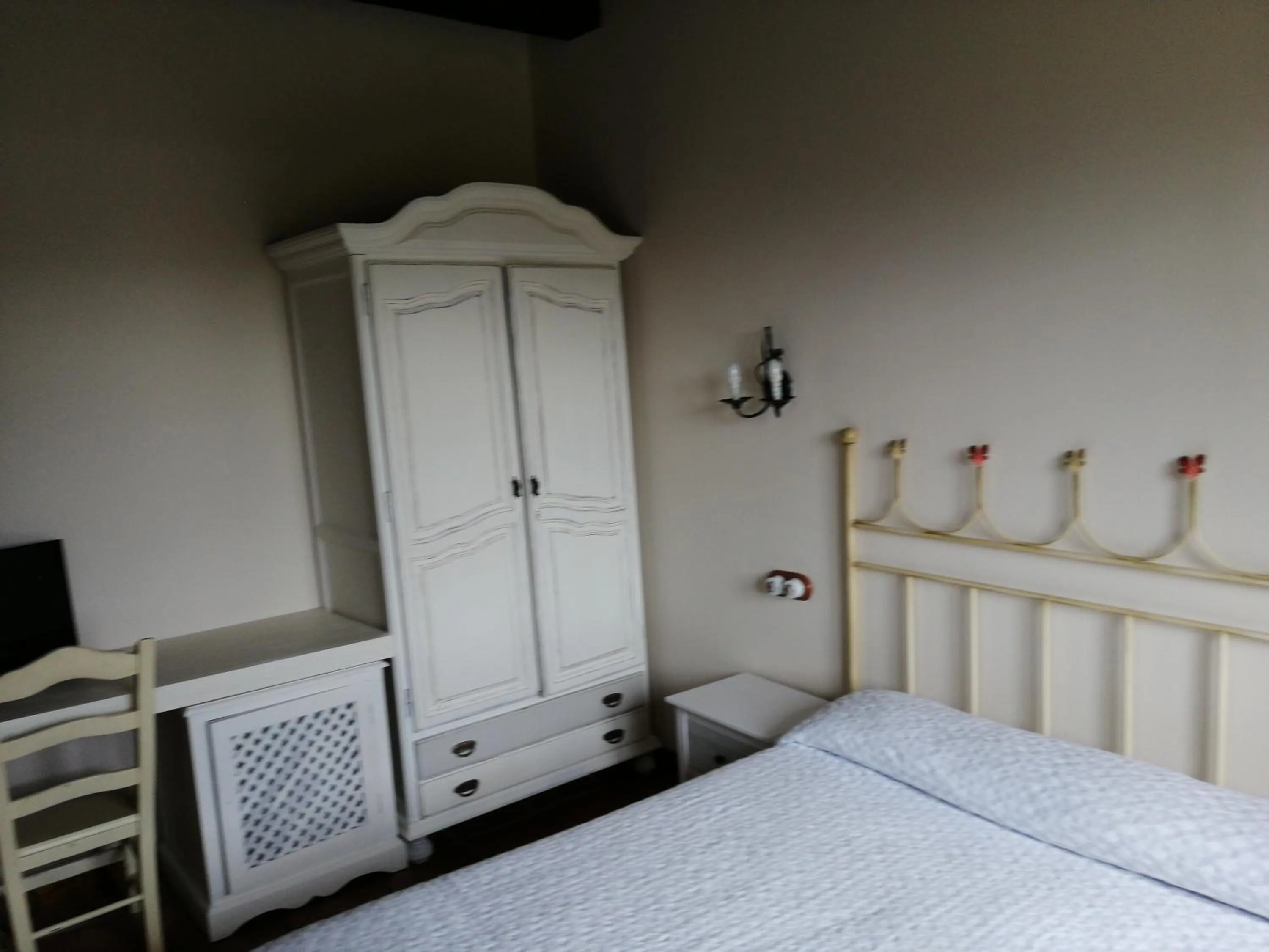 Bed in Posada El Jardin de Angela