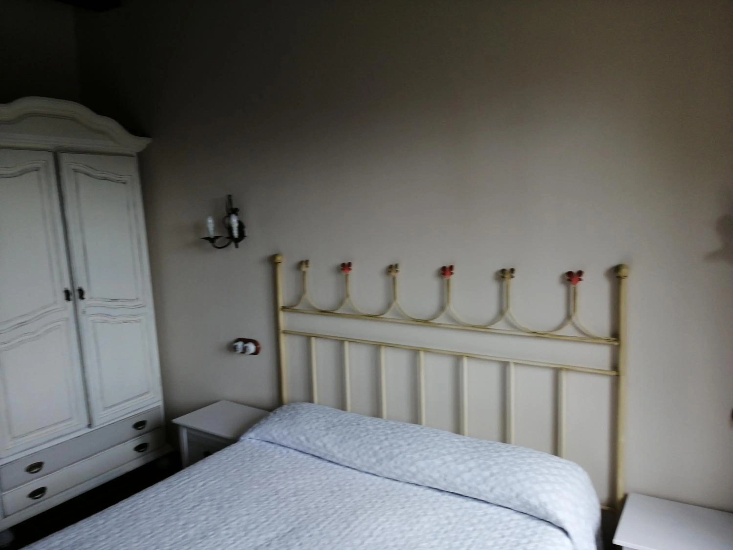 Bed in Posada El Jardin de Angela