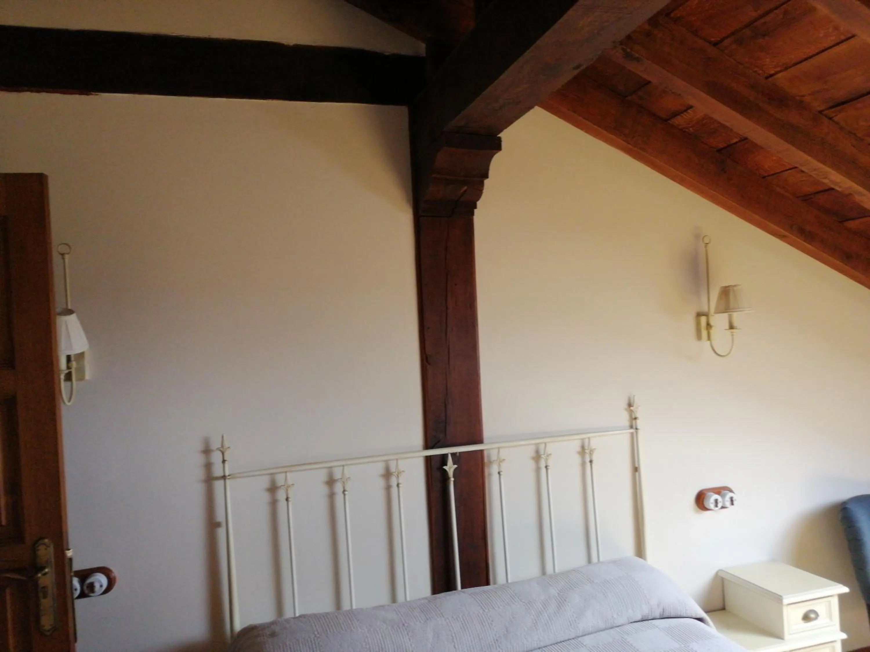 Bed in Posada El Jardin de Angela