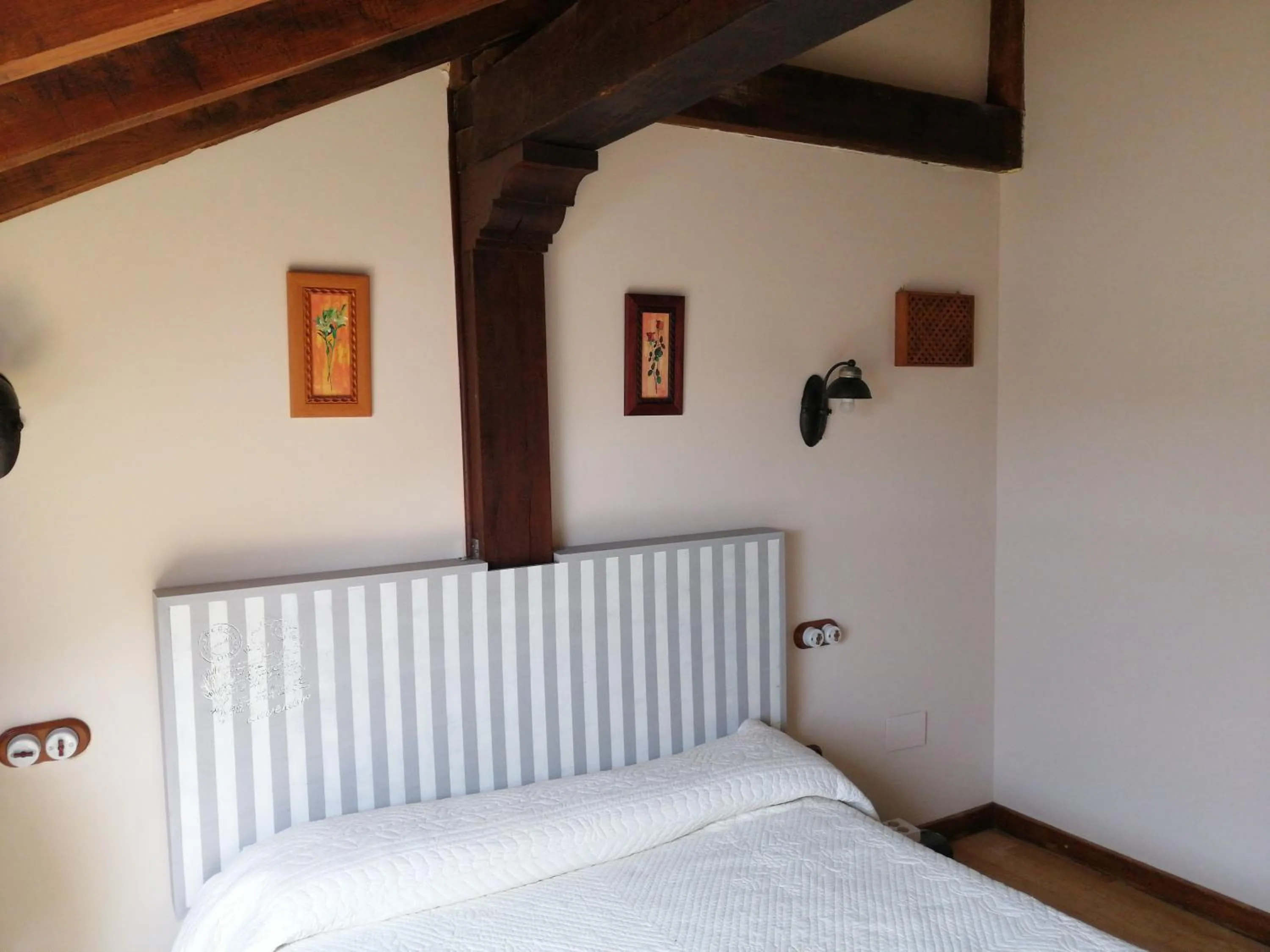 Bed in Posada El Jardin de Angela