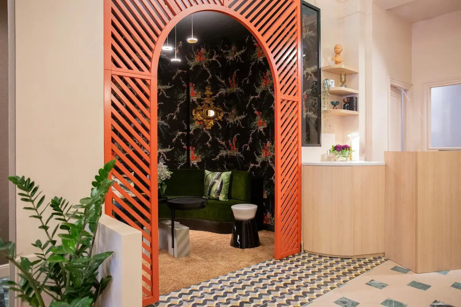 Lobby or reception in Hotel Louison Lobby or reception in Hotel Louison