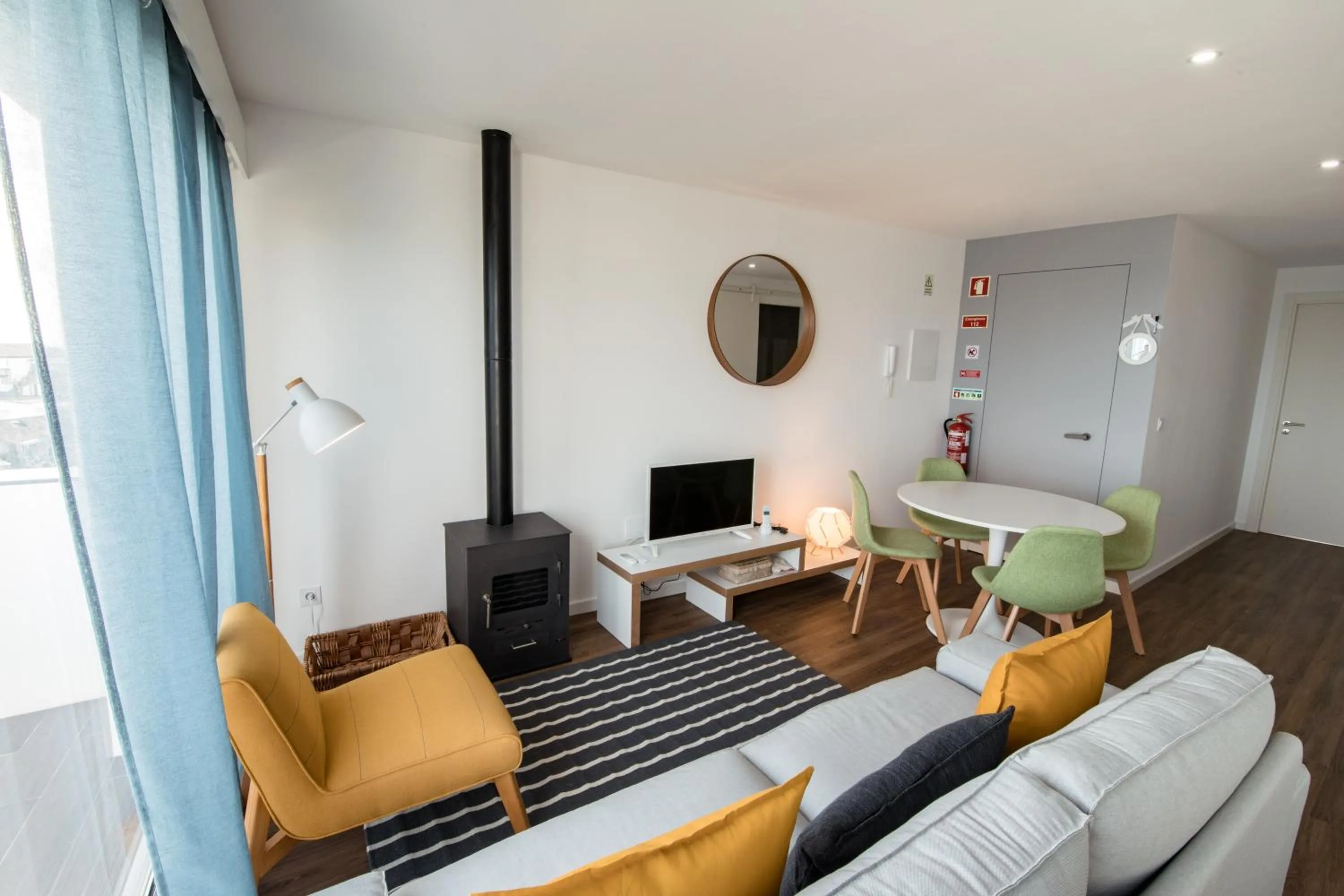 Living room in Slope House