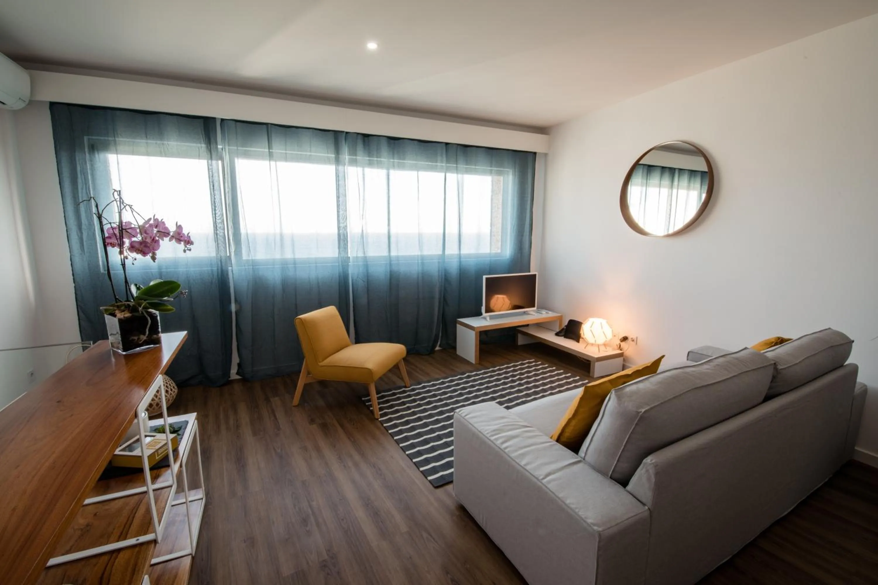 Living room in Slope House