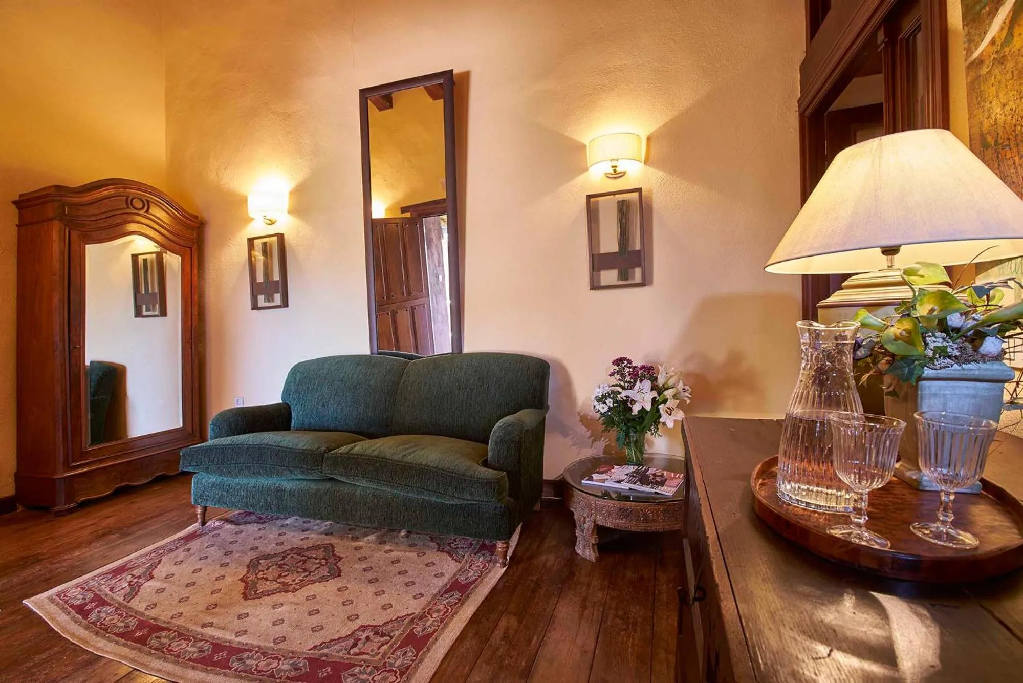 Living room in Finca El Cortiñal