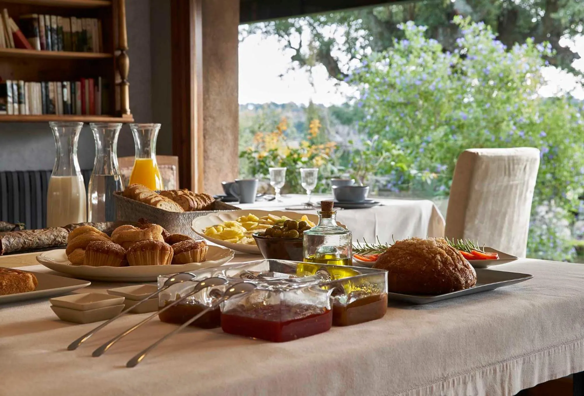 Breakfast in Finca El Cortiñal