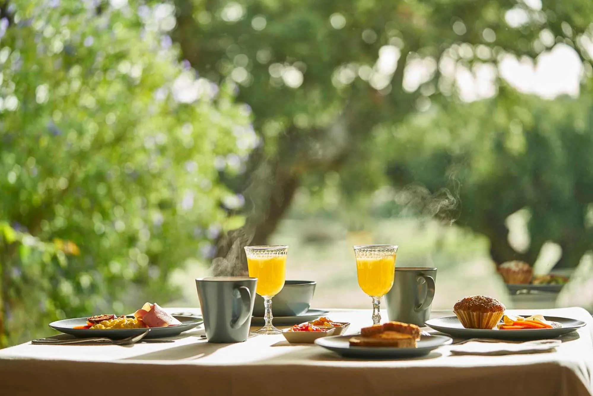 Breakfast in Finca El Cortiñal