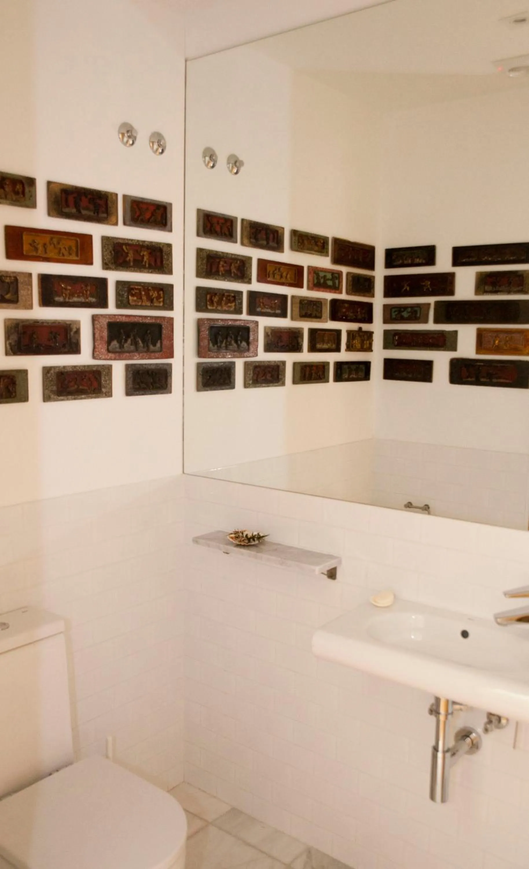 Bathroom in Os Lambráns