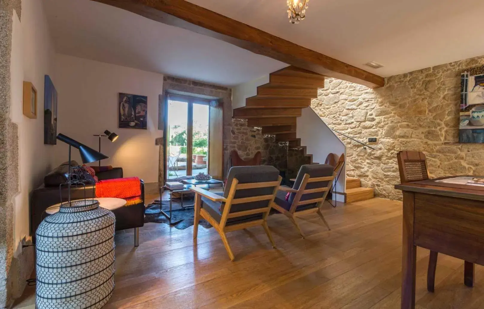 Living room in Os Lambráns Living room in Os Lambráns