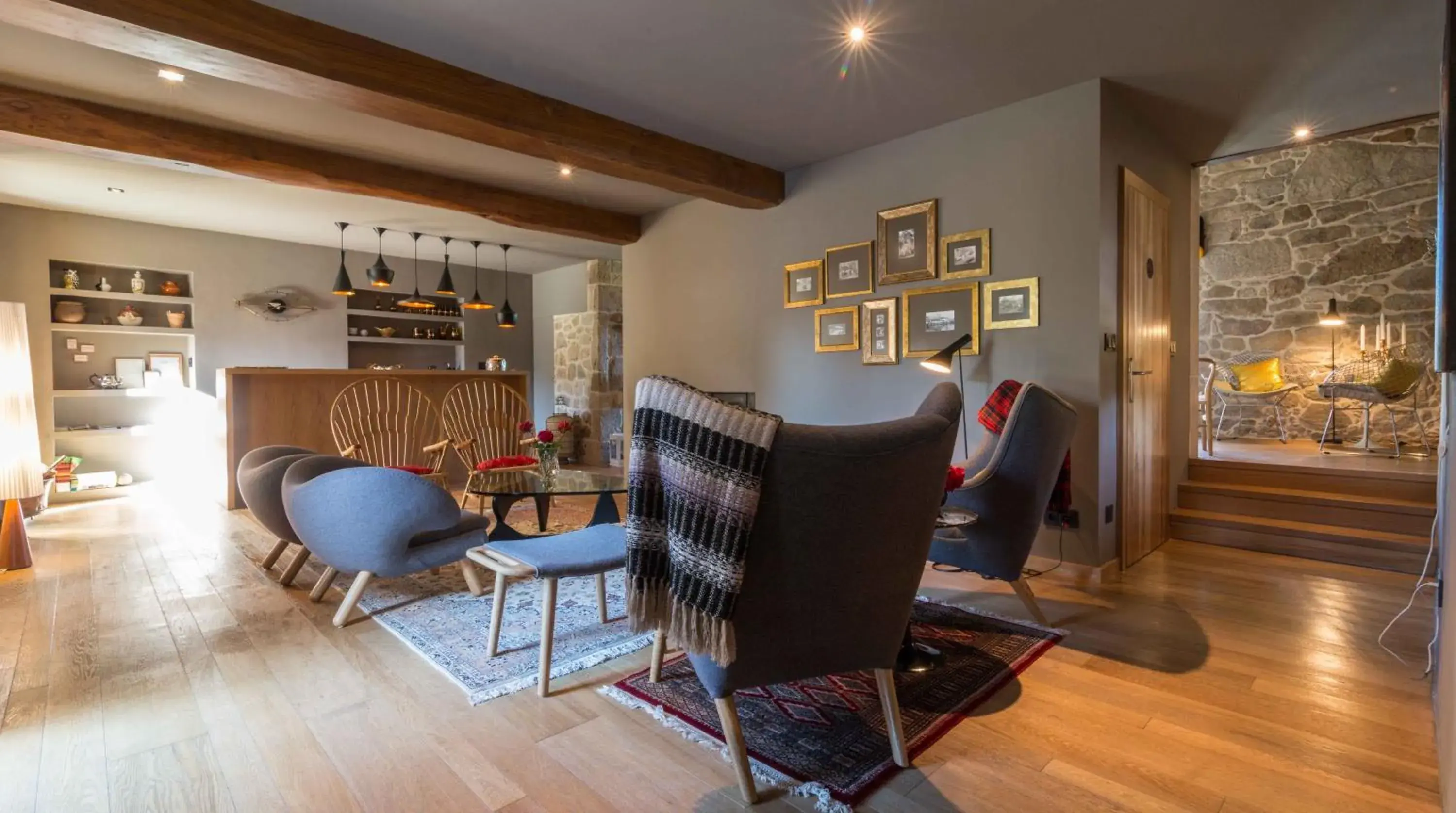 Living room in Os Lambráns Living room in Os Lambráns