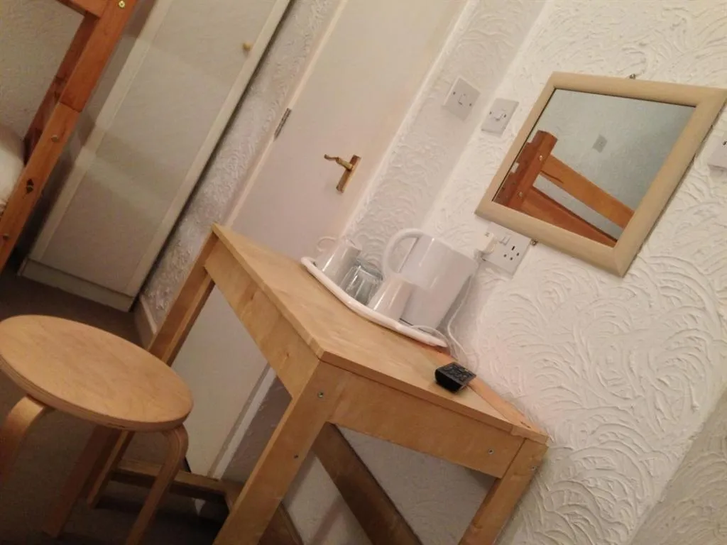 Bedroom in Wilsons Hotel - Blackpool Tower View