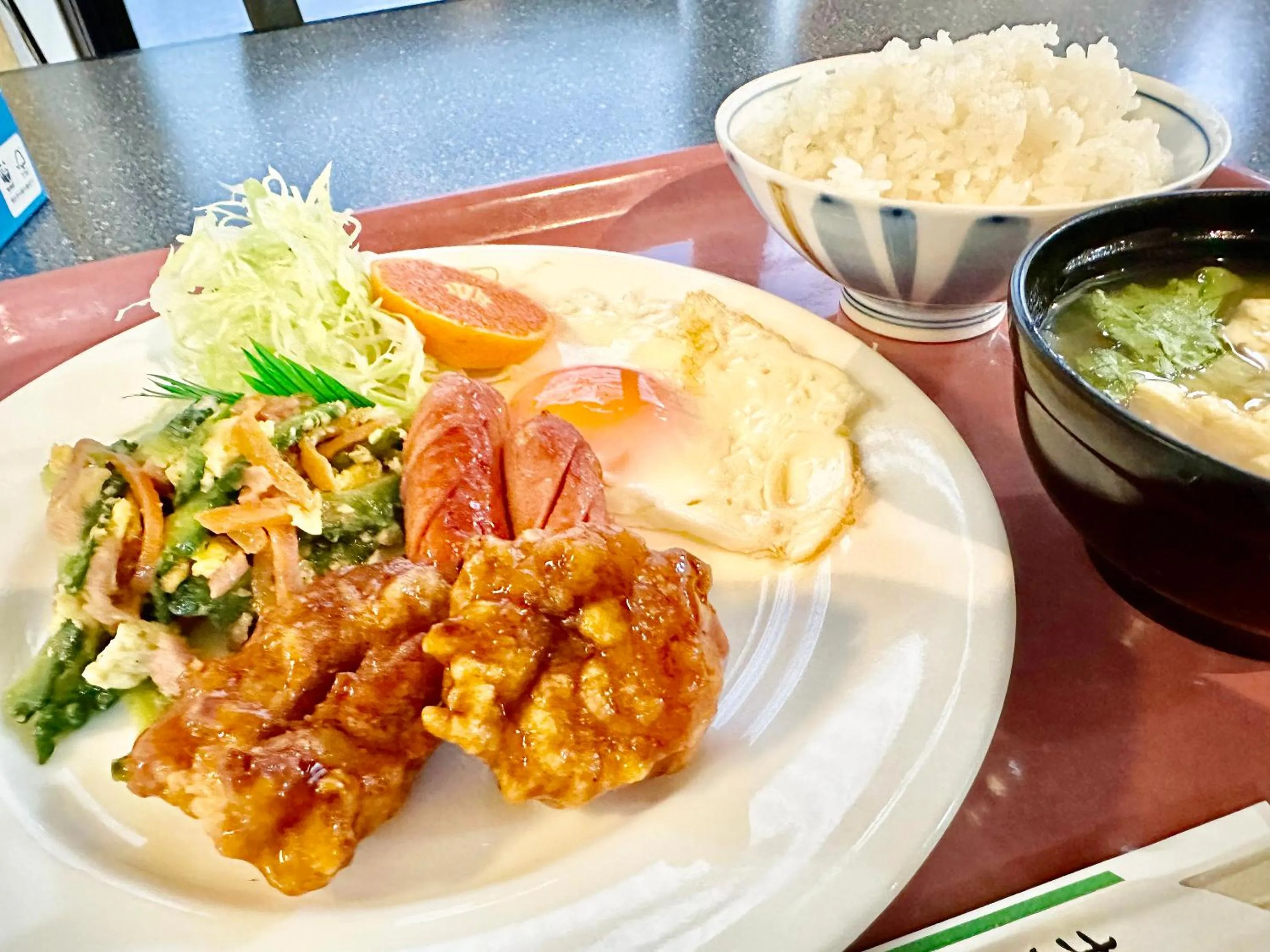 Breakfast in Hotel Happy Holiday Ishigaki