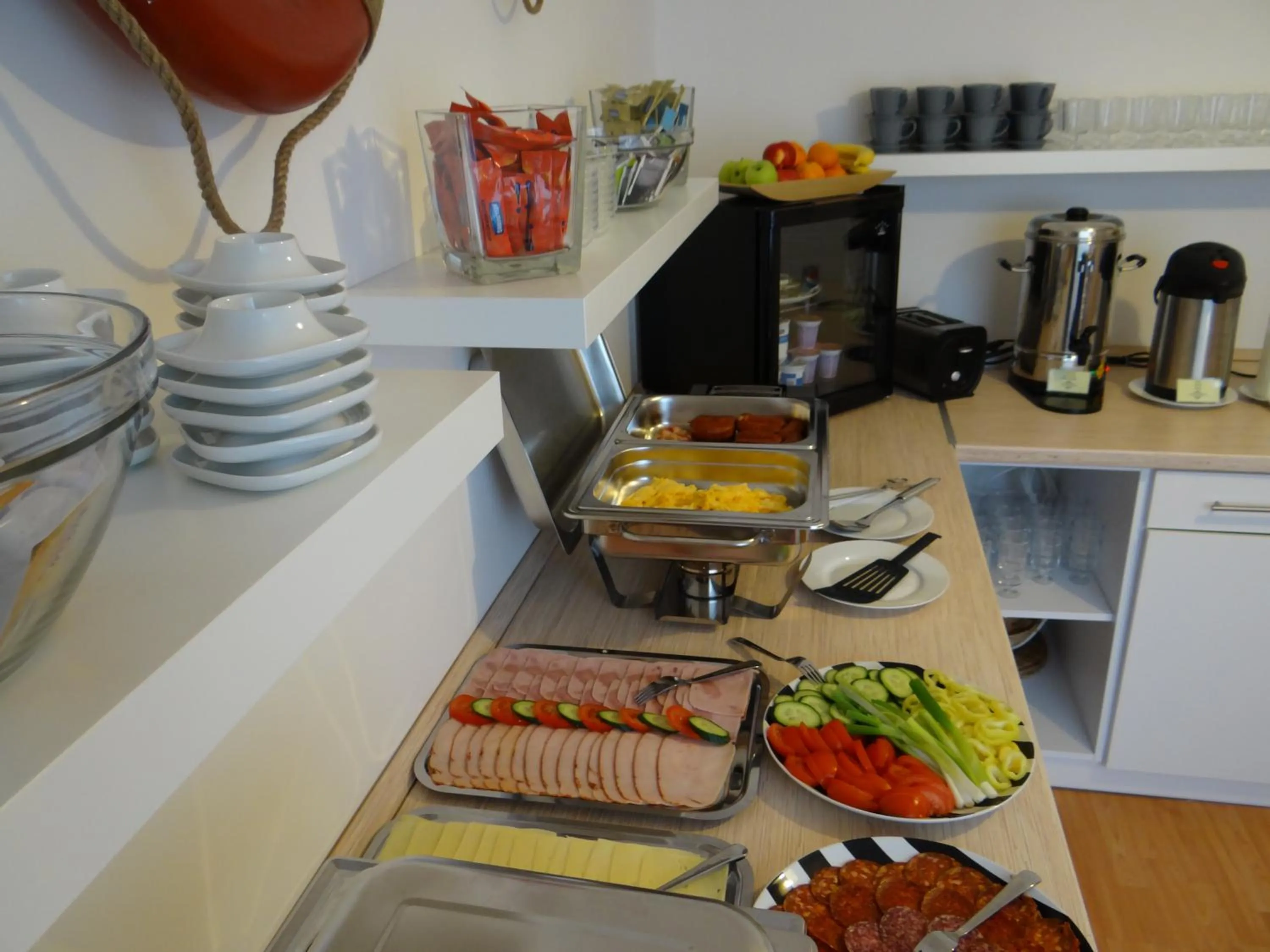 Breakfast in Luxury Apartment Hotel Siófok