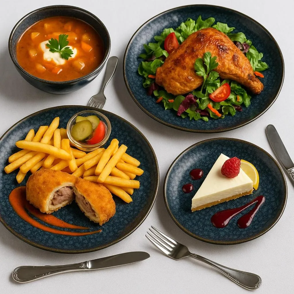 Restaurant/places to eat in Luxury Apartment Hotel Siófok