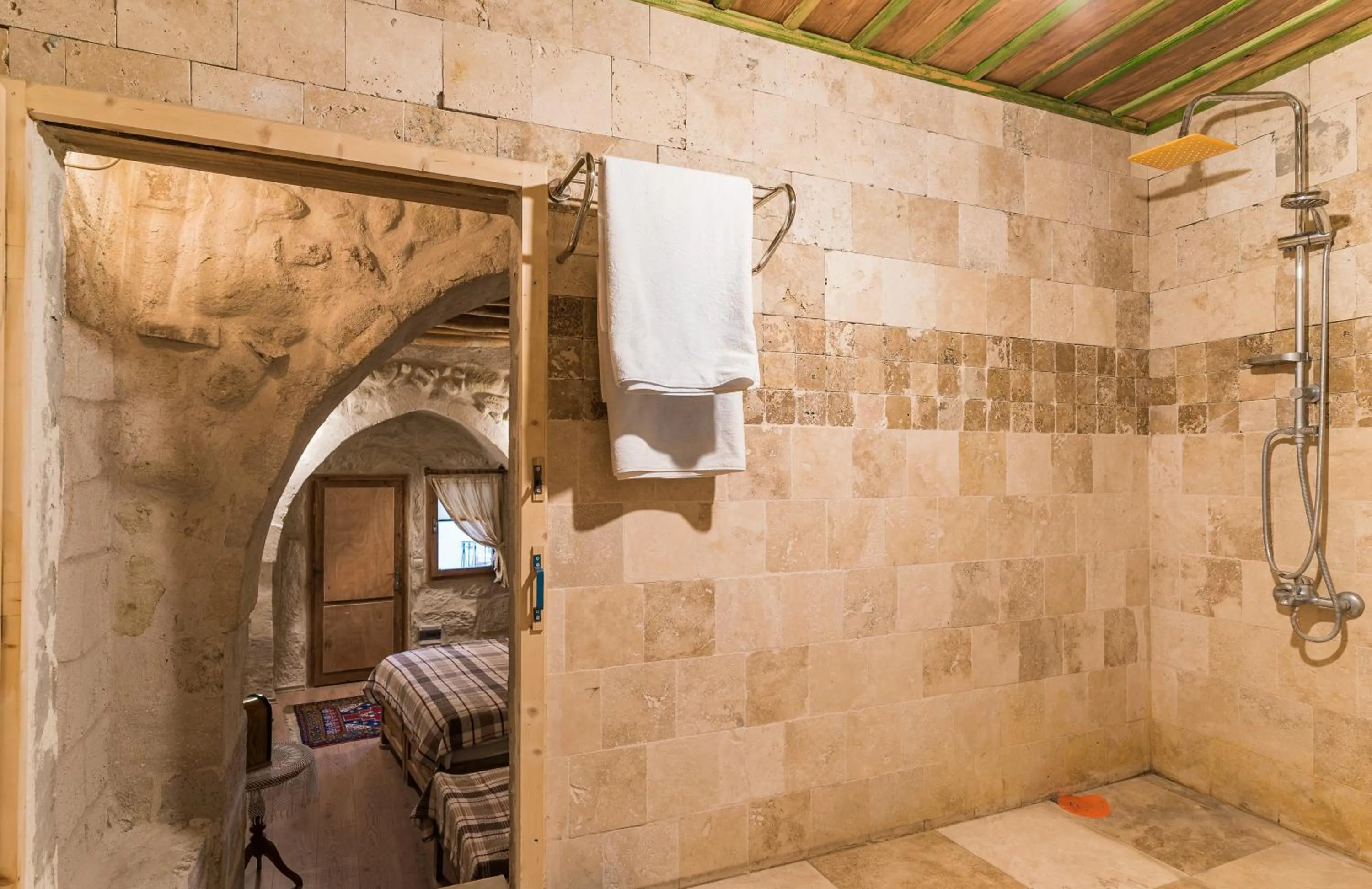 Bathroom in Atilla's Cave Hotel