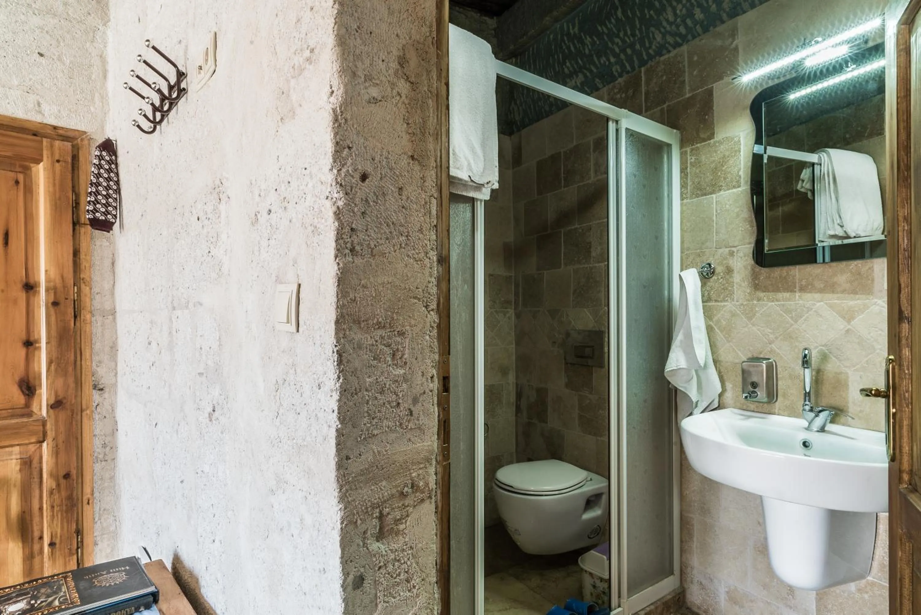 Bathroom in Atilla's Cave Hotel