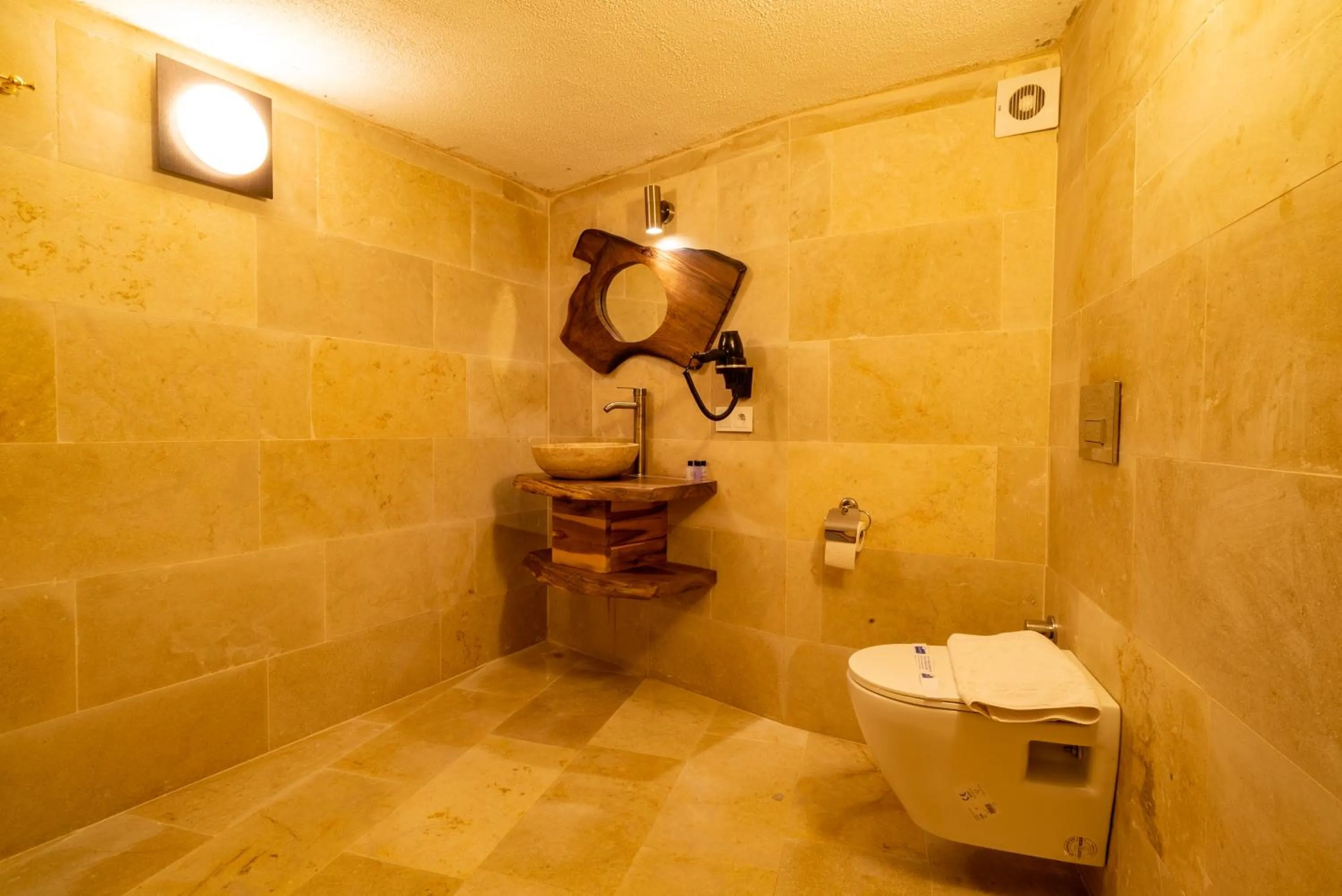 Toilet in Atilla's Cave Hotel