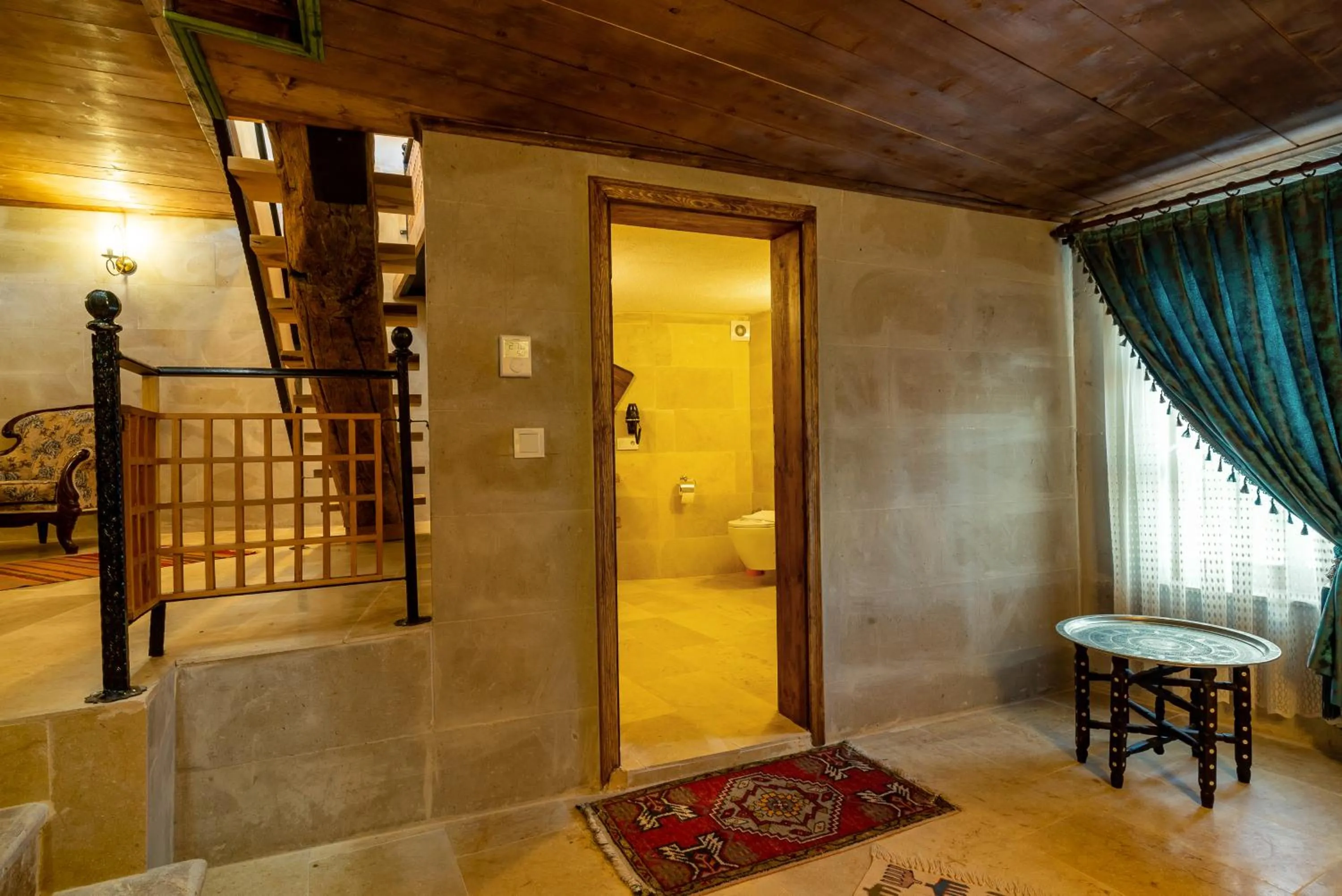Bathroom in Atilla's Cave Hotel