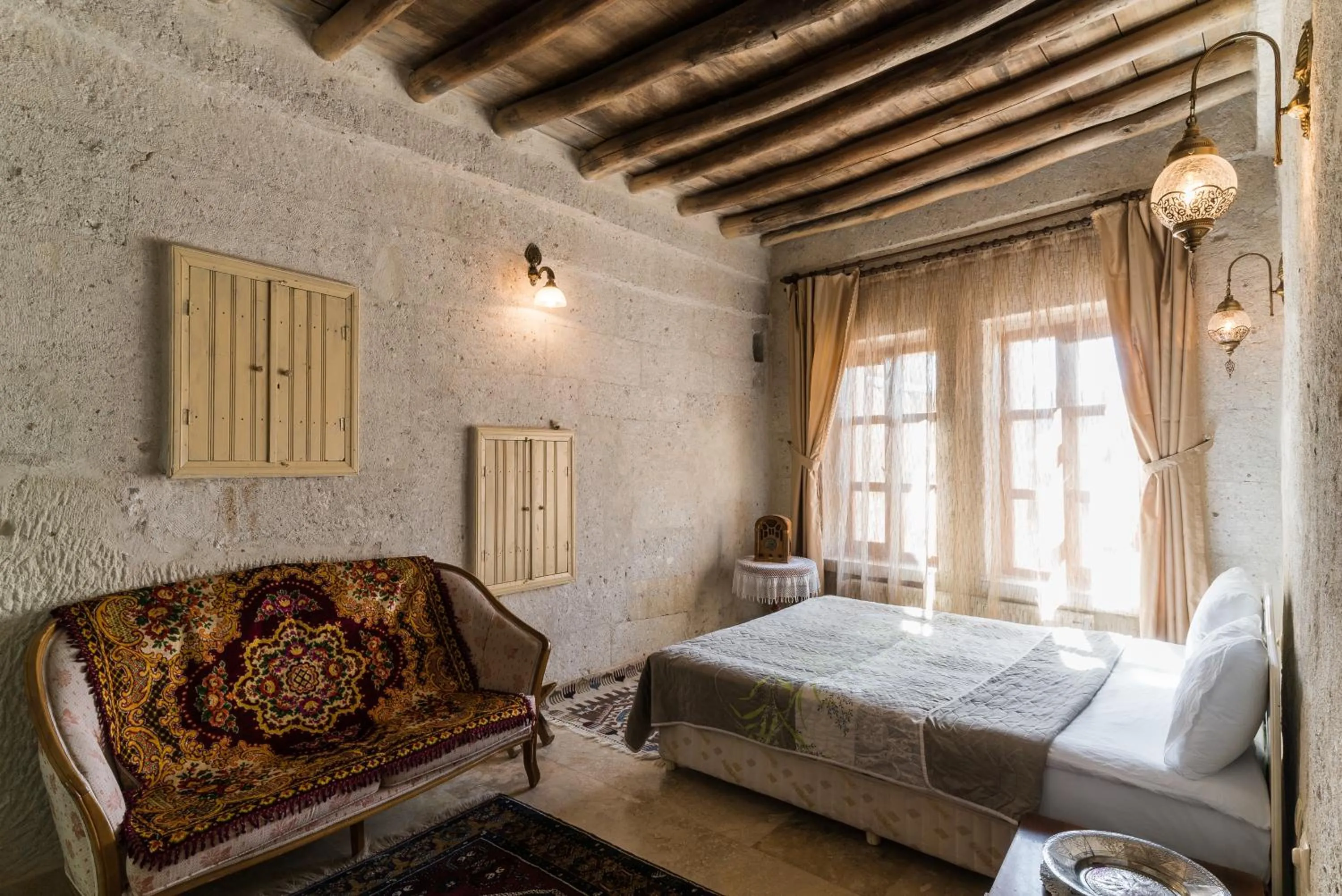 bunk bed, Bed in Atilla's Cave Hotel