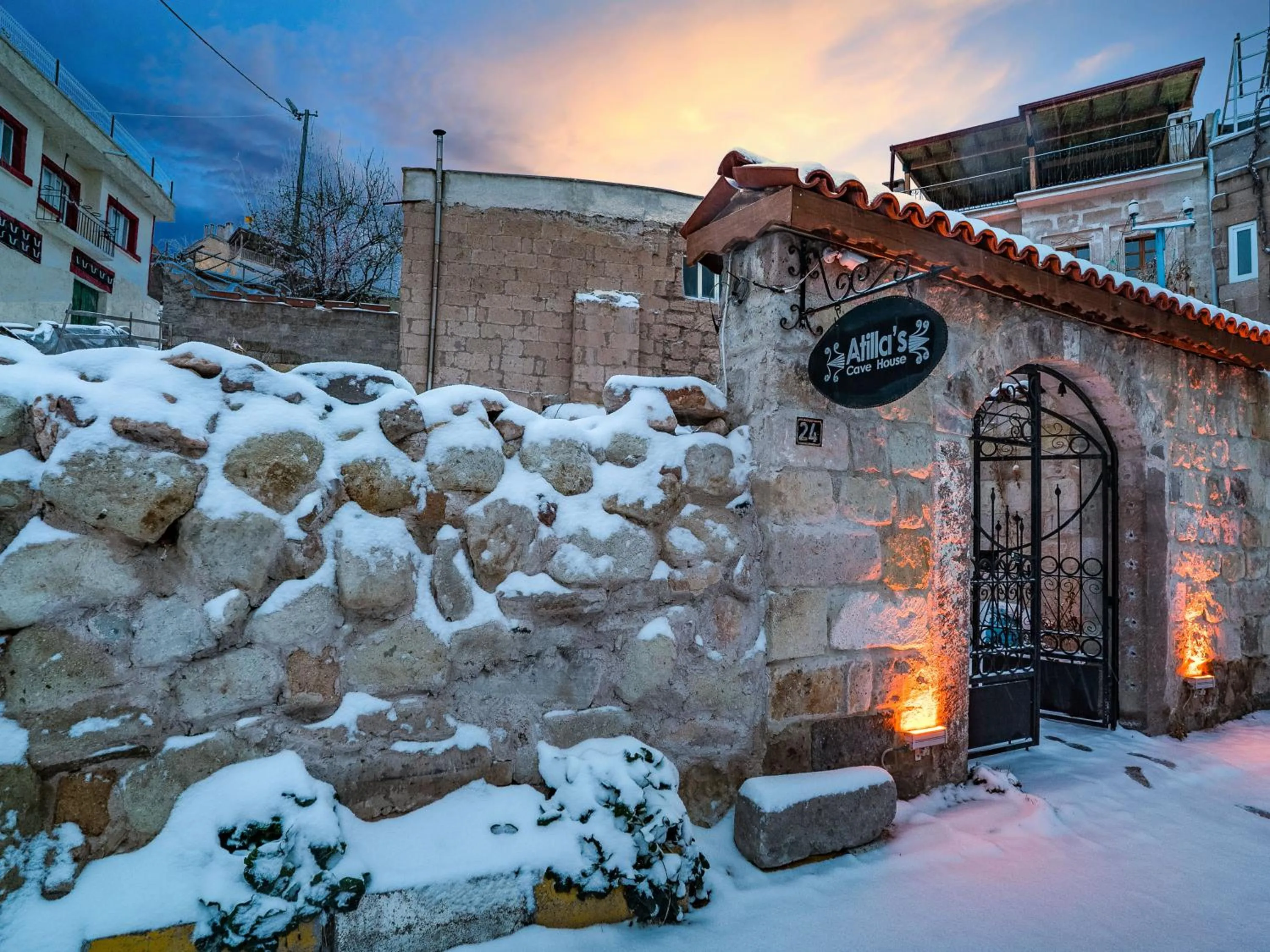 Property building in Atilla's Cave Hotel