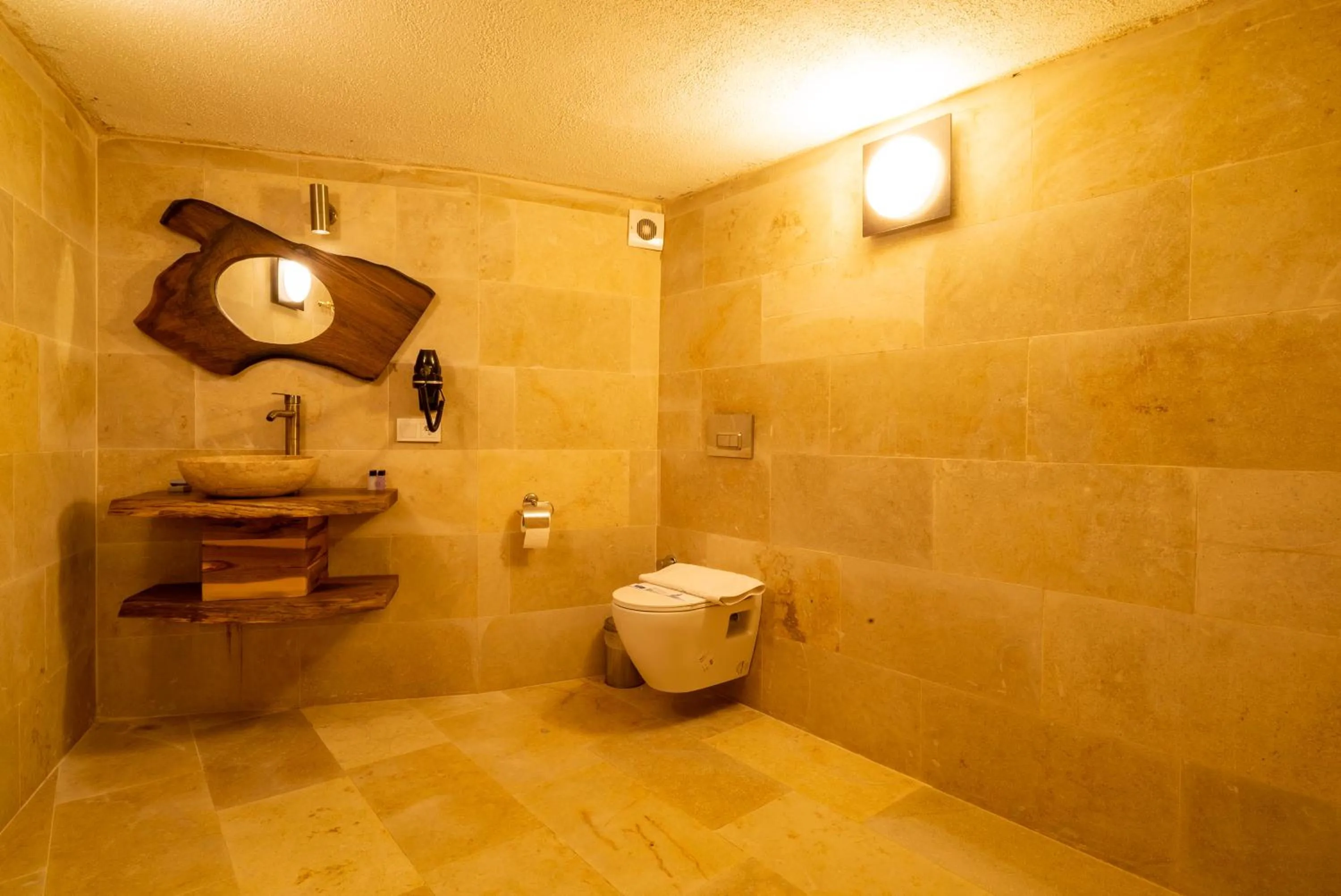 Toilet in Atilla's Cave Hotel