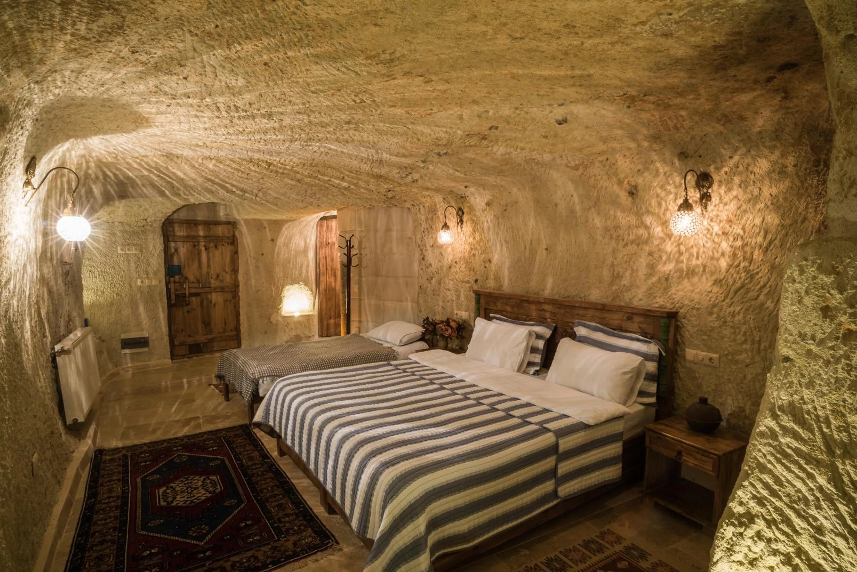 bunk bed, Bed in Atilla's Cave Hotel