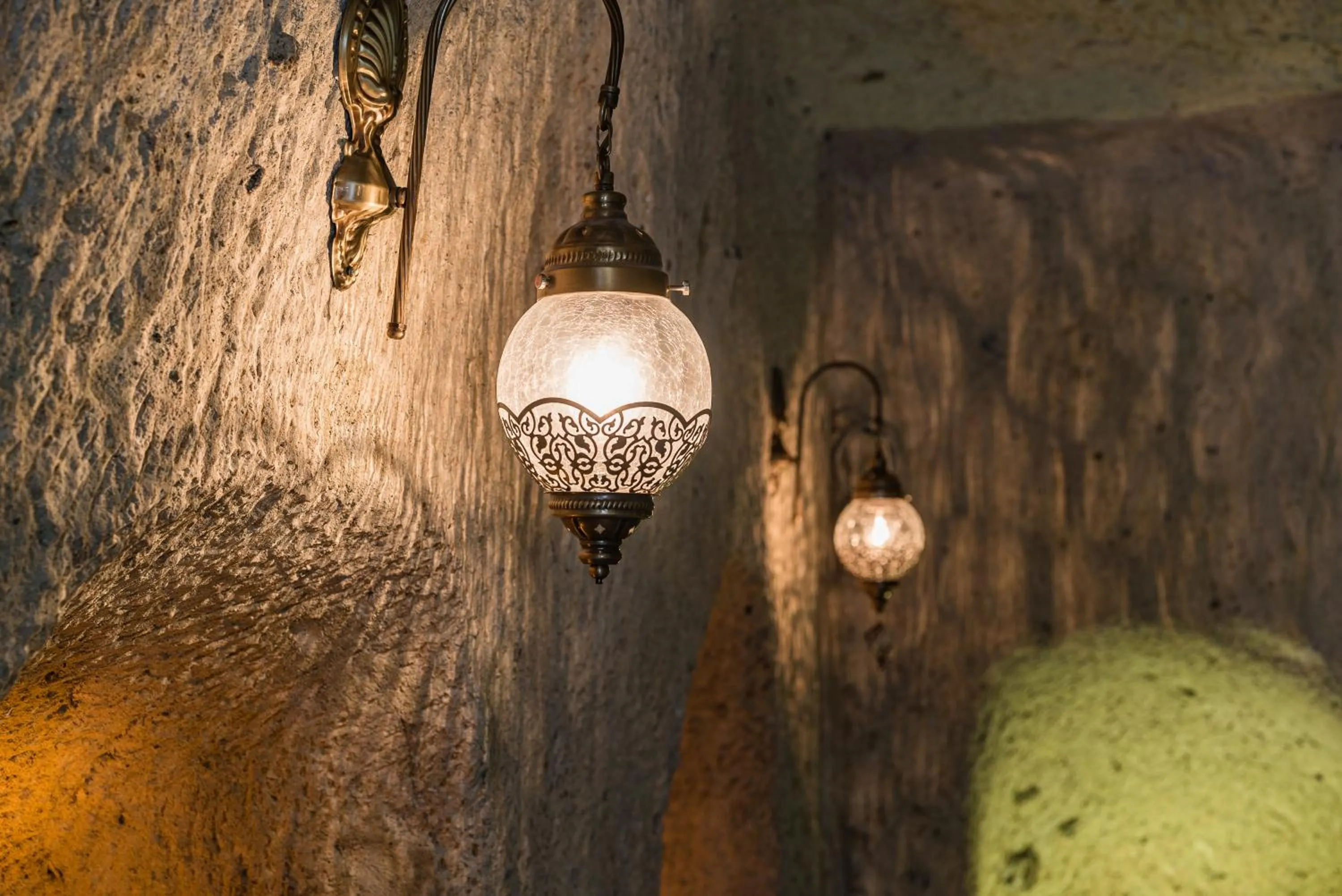 Decorative detail in Atilla's Cave Hotel