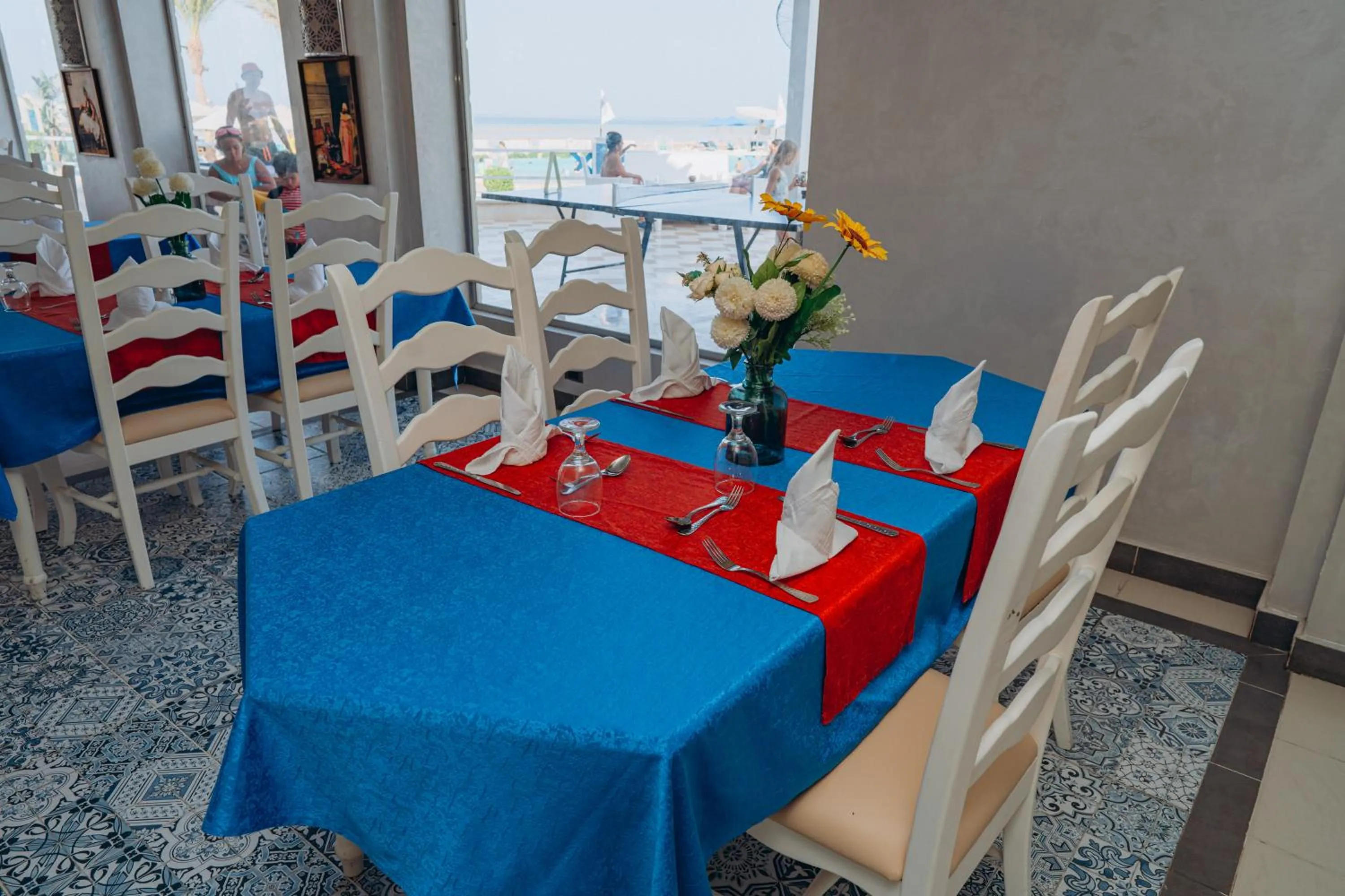 Seating area in Gravity Hotel & Aqua Park Sahl Hasheesh Families and Couples Only