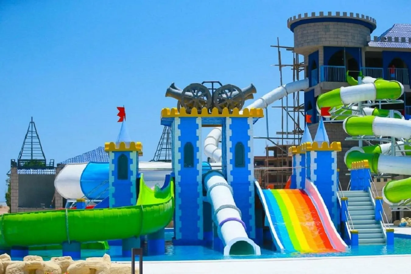 Aqua park in Gravity Hotel & Aqua Park Sahl Hasheesh Families and Couples Only
