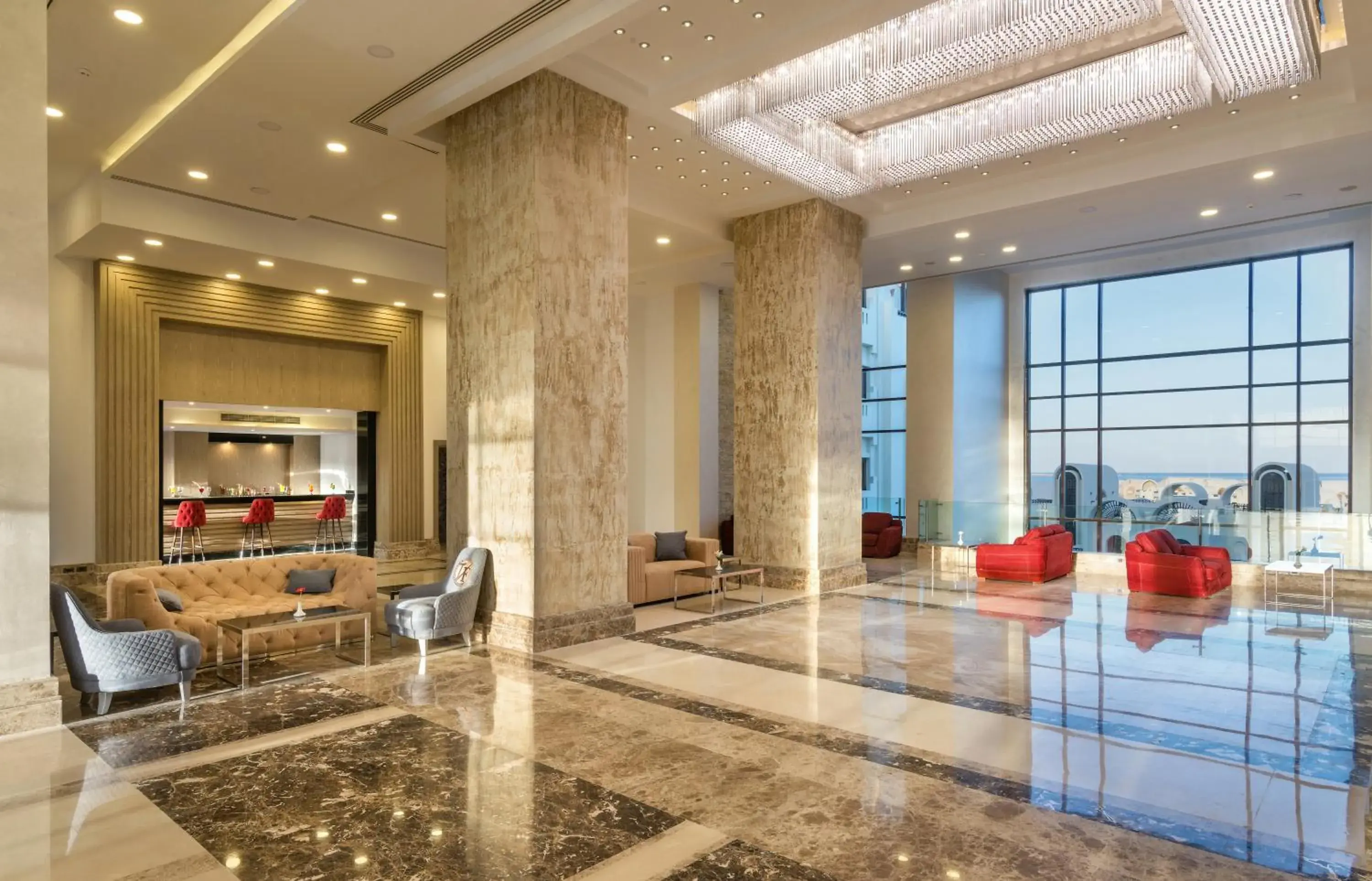 Lobby or reception in Gravity Hotel & Aqua Park Sahl Hasheesh Families and Couples Only Lobby or reception in Gravity Hotel & Aqua Park Sahl Hasheesh Families and Couples Only