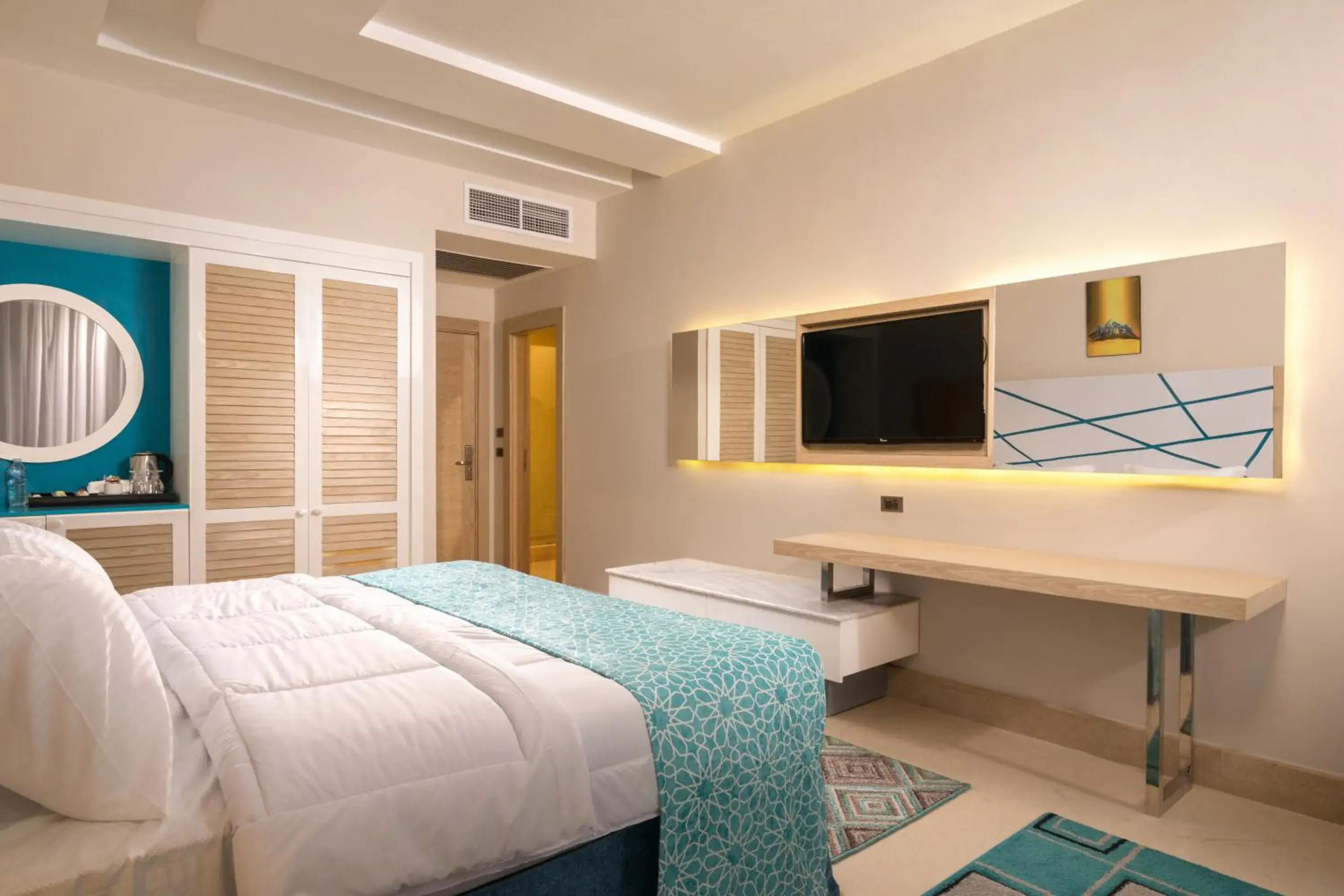 Bed in Gravity Hotel & Aqua Park Sahl Hasheesh Families and Couples Only Bed in Gravity Hotel & Aqua Park Sahl Hasheesh Families and Couples Only
