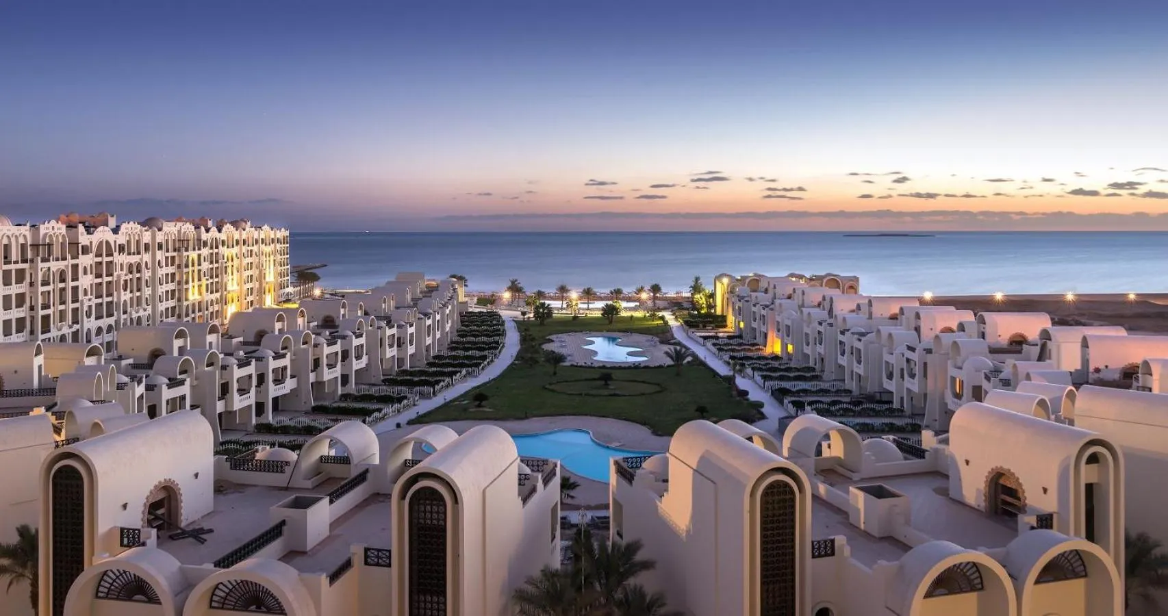 Property building in Gravity Hotel & Aqua Park Sahl Hasheesh Families and Couples Only